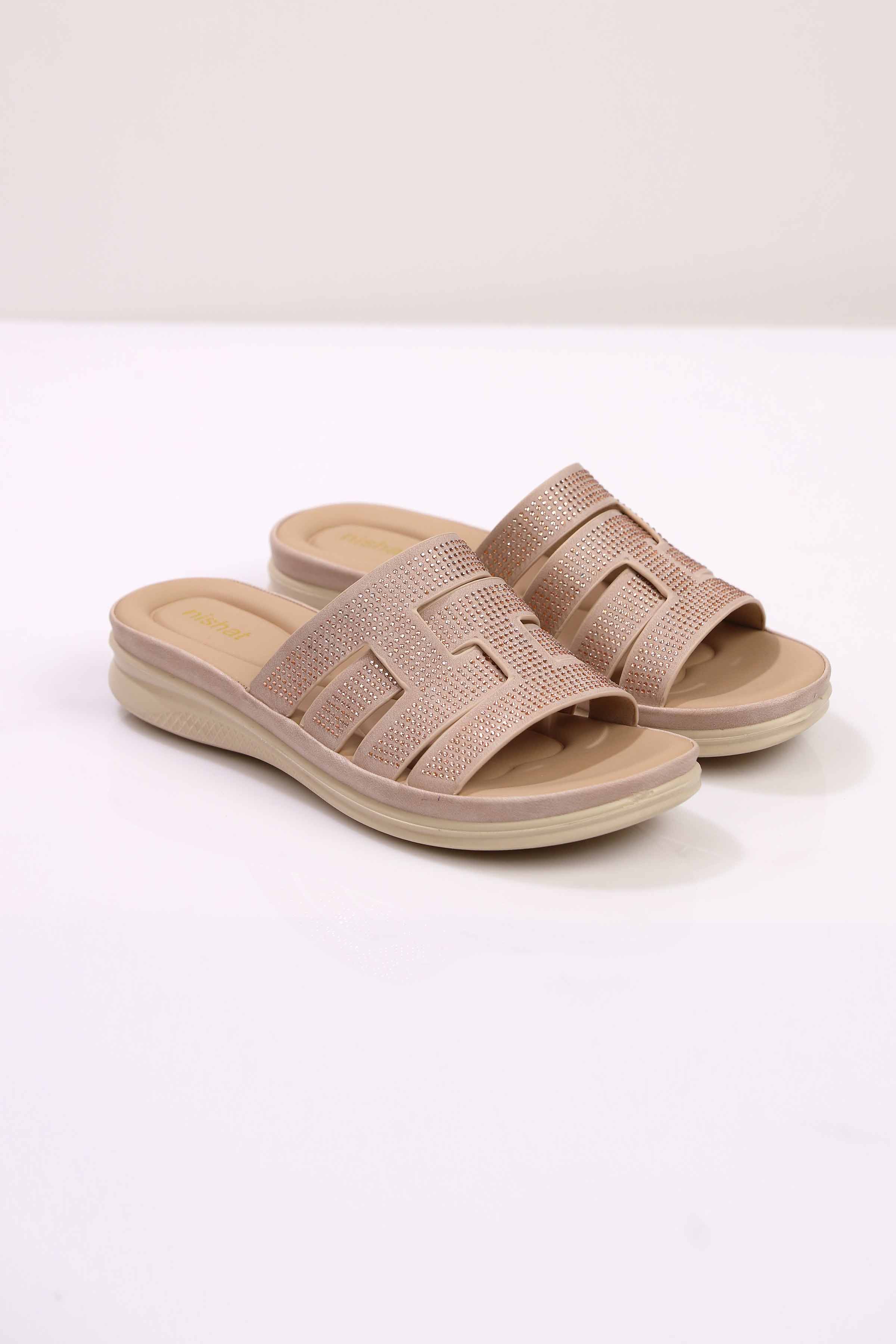 Beige Wedge-442962918 for Women - Shoes Collection | Nishat | Shop Online