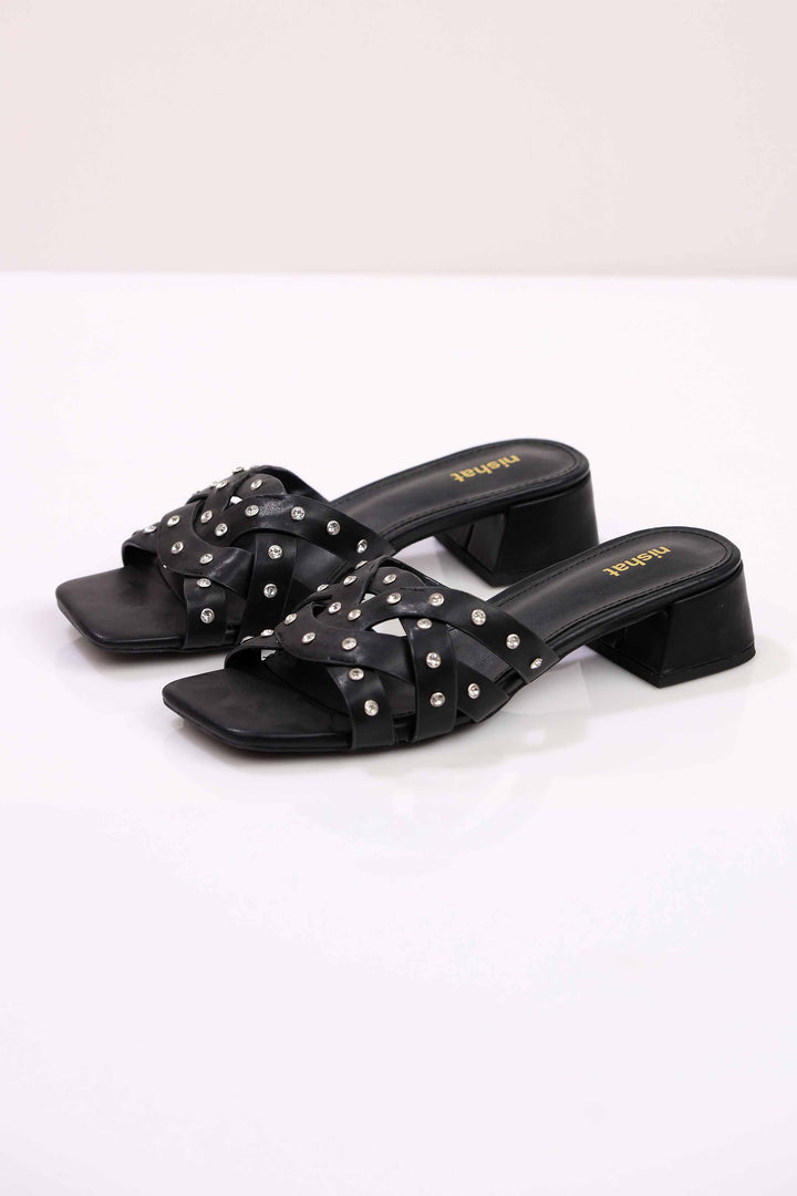 Black Wedge-442982903 for Women - Shoes Collection | Nishat | Shop Online