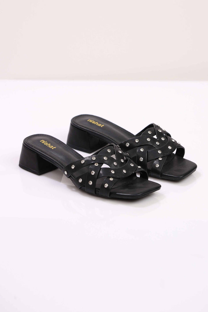 Black Wedge-442982903 for Women - Shoes Collection | Nishat | Shop Online