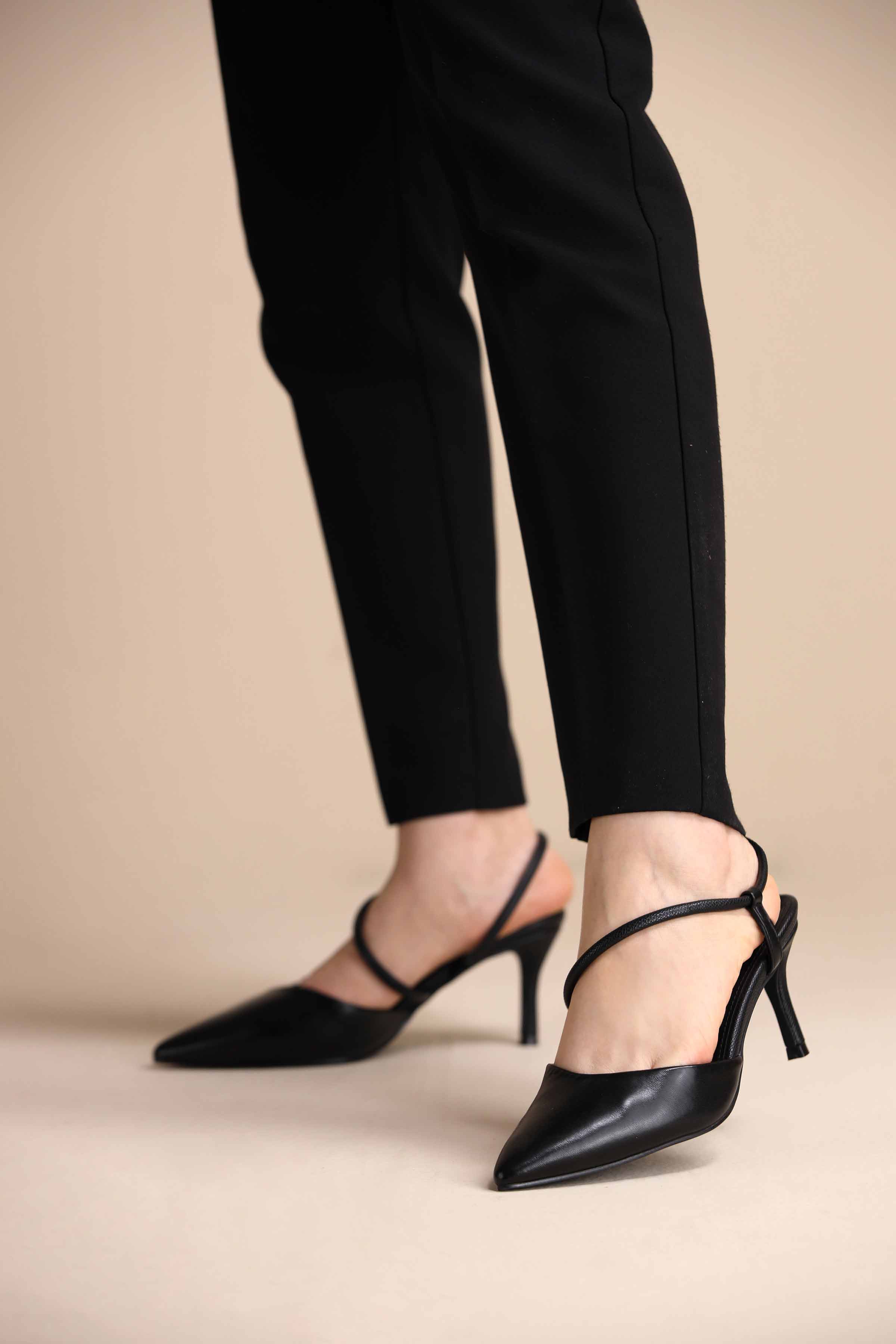 Black Pumps Heels-442992903 -  for Women - Shoes Collection | Nishat | Shop Online