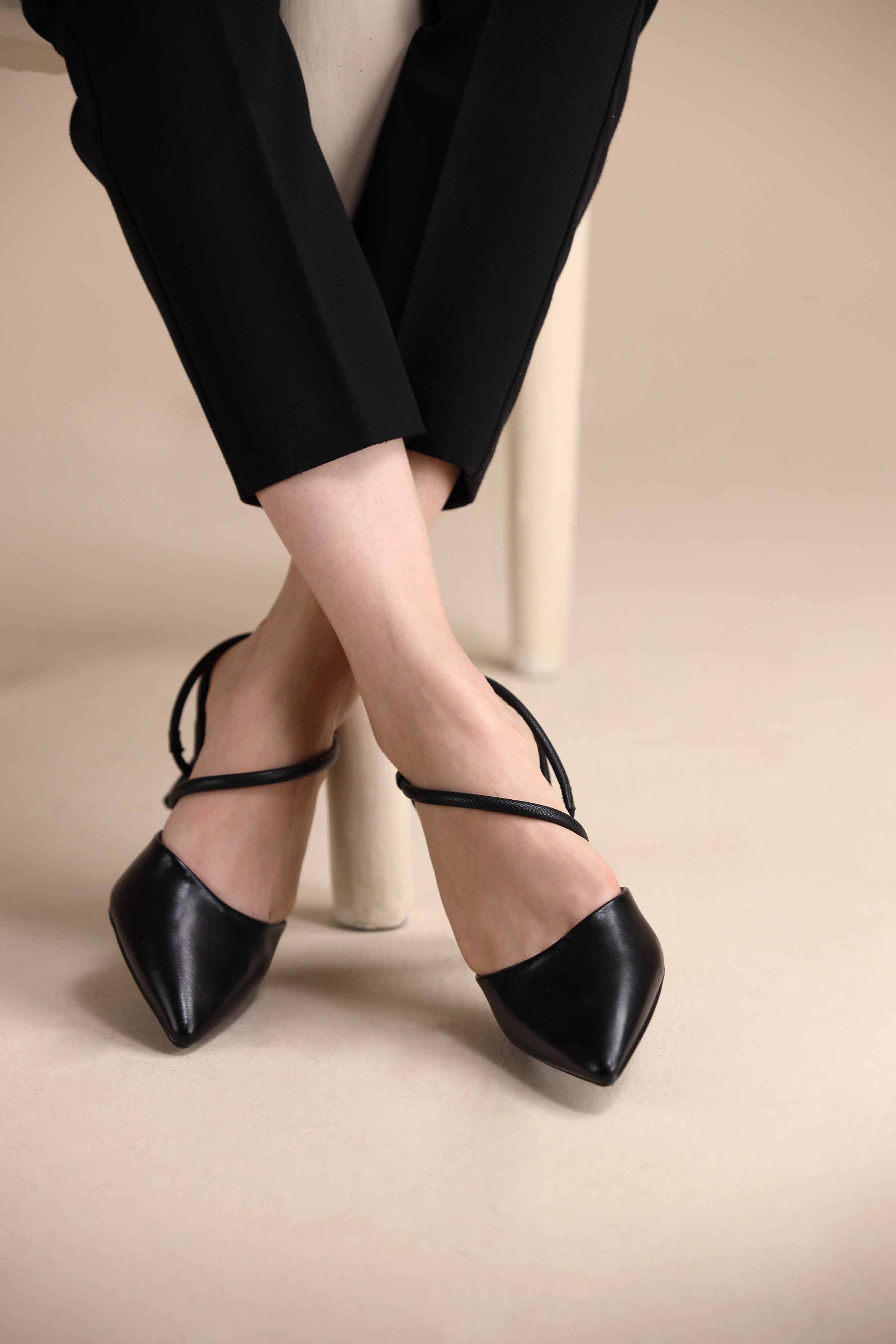 Black Pumps Heels-442992903 -  for Women - Shoes Collection | Nishat | Shop Online