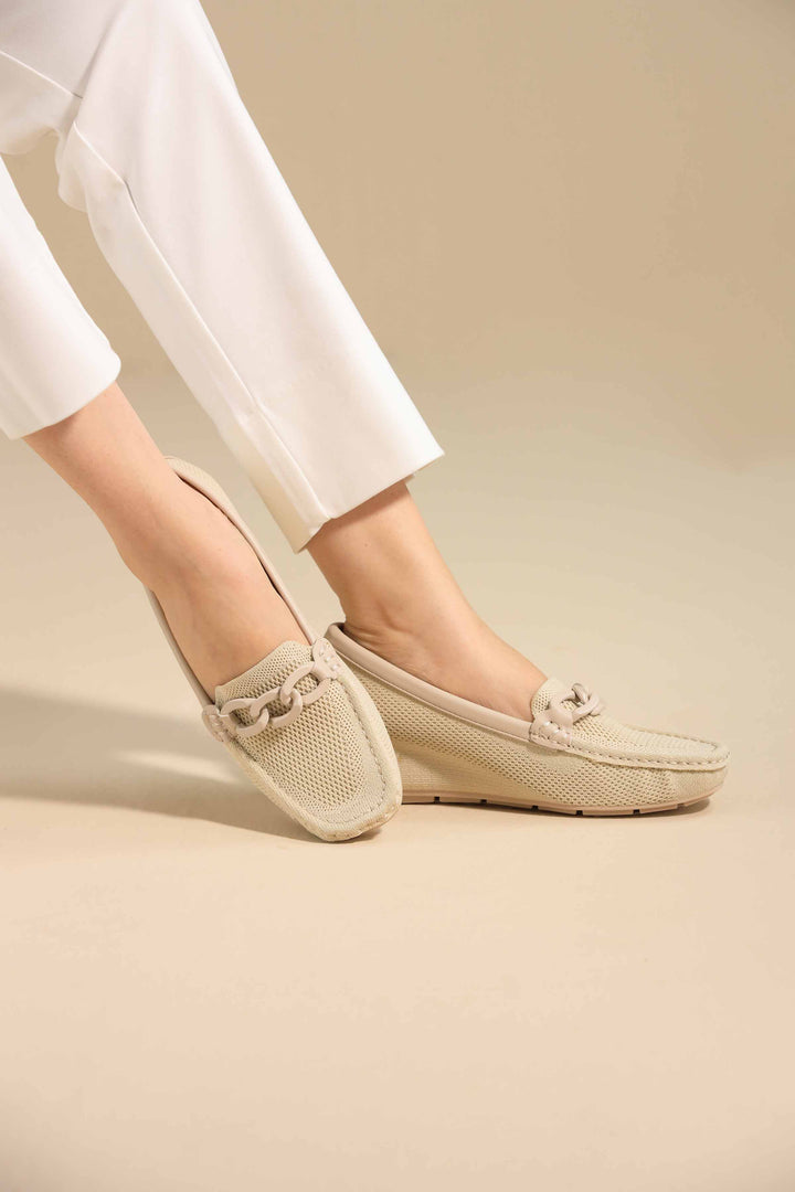 Beige Loafers-443062918 -  for Women - Shoes Collection | Nishat | Shop Online