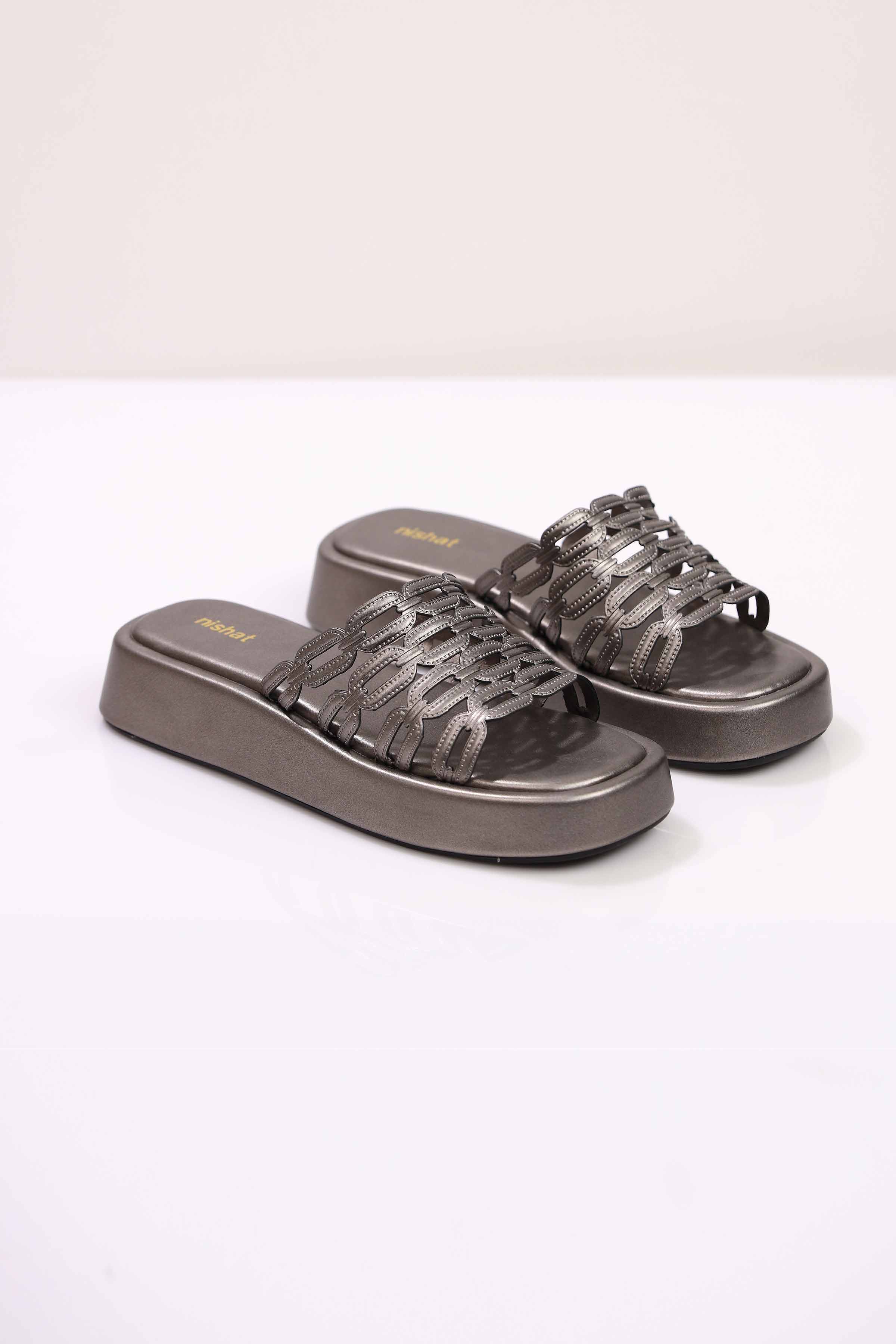 Gun Chappal-443102920 for Women - Shoes Collection | Nishat | Shop Online