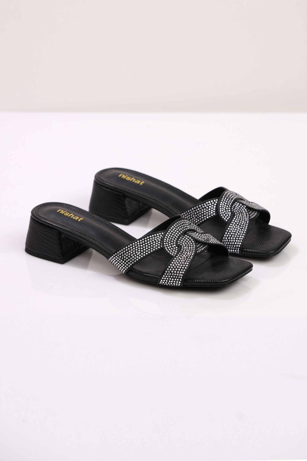 Black Wedge-443122903 for Women - Shoes Collection | Nishat | Shop Online