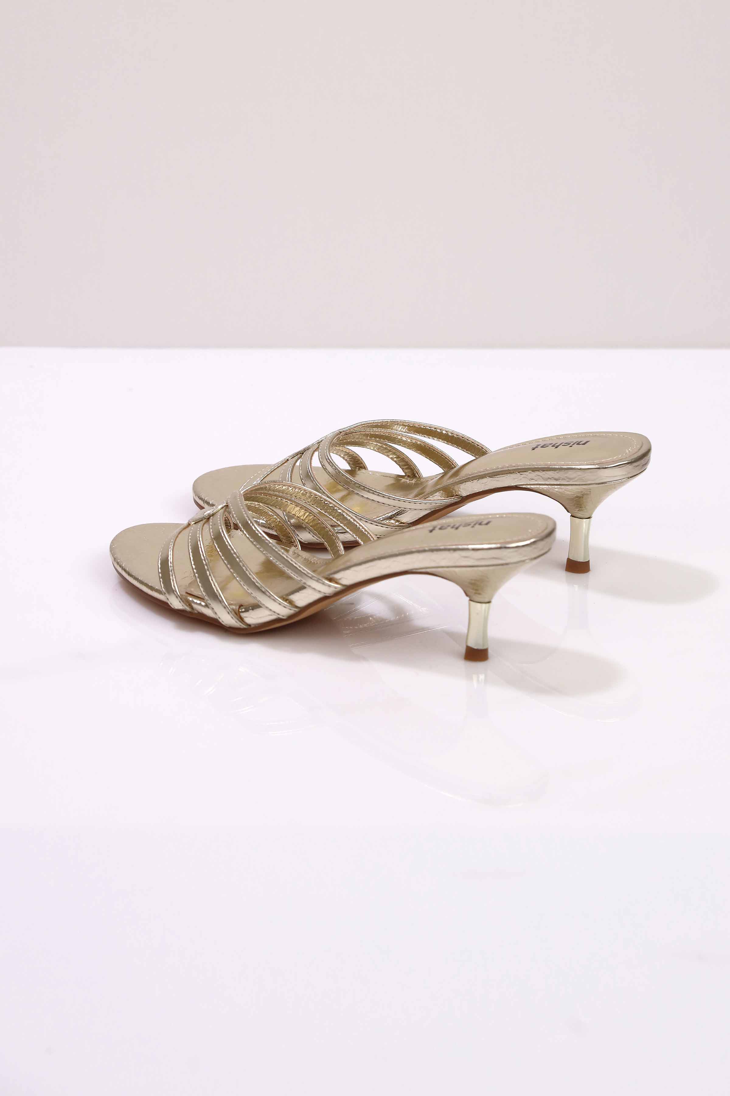 Gold Heels-443152919 for Women - Shoes Collection | Nishat | Shop Online