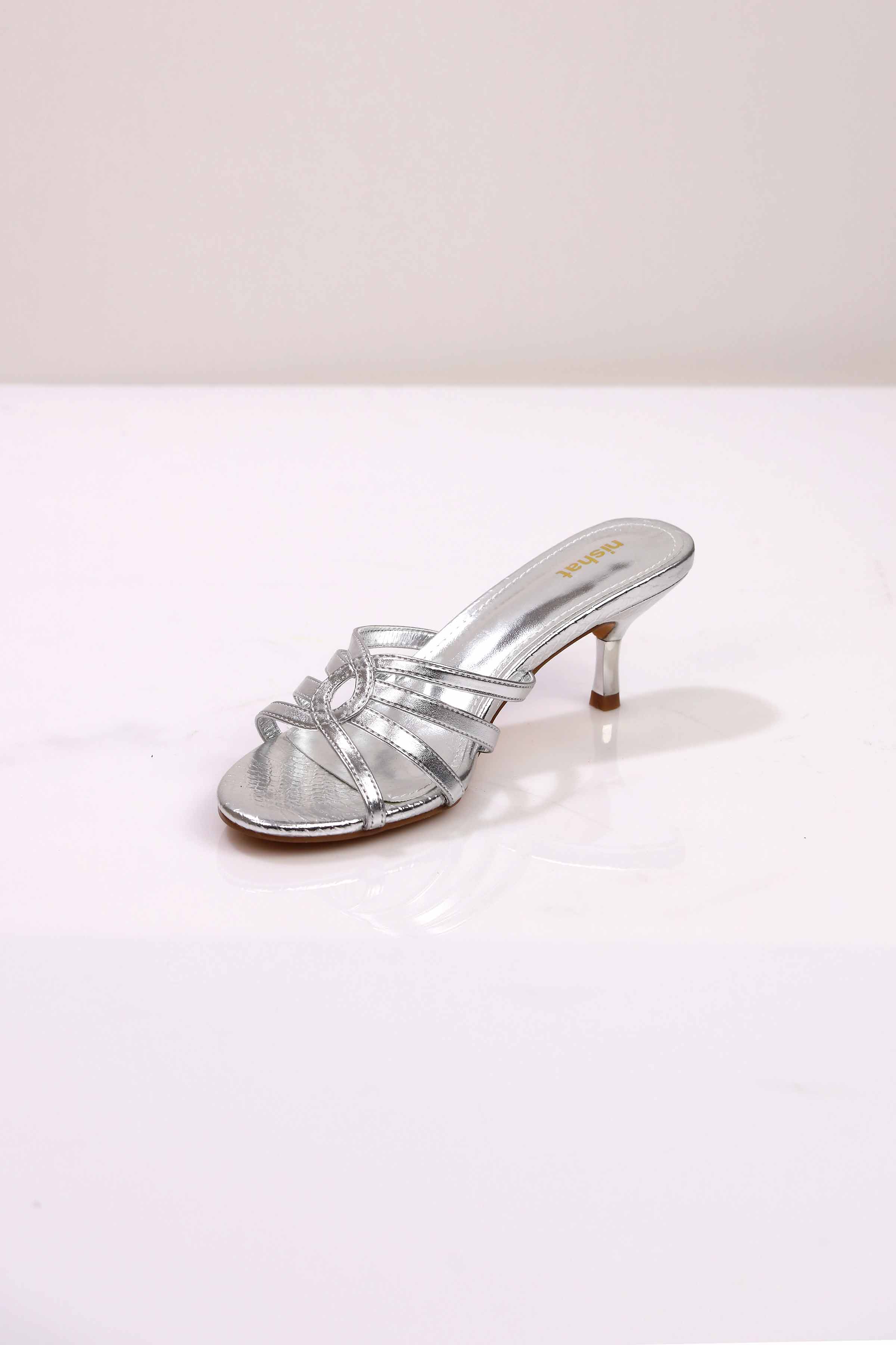 Silver Heels-443152920 for Women - Shoes Collection | Nishat | Shop Online
