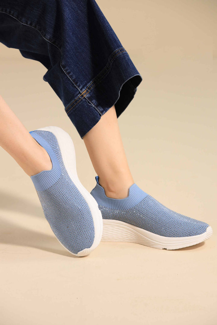 Blue Canvas-443172908 -  for Women - Shoes Collection | Nishat | Shop Online