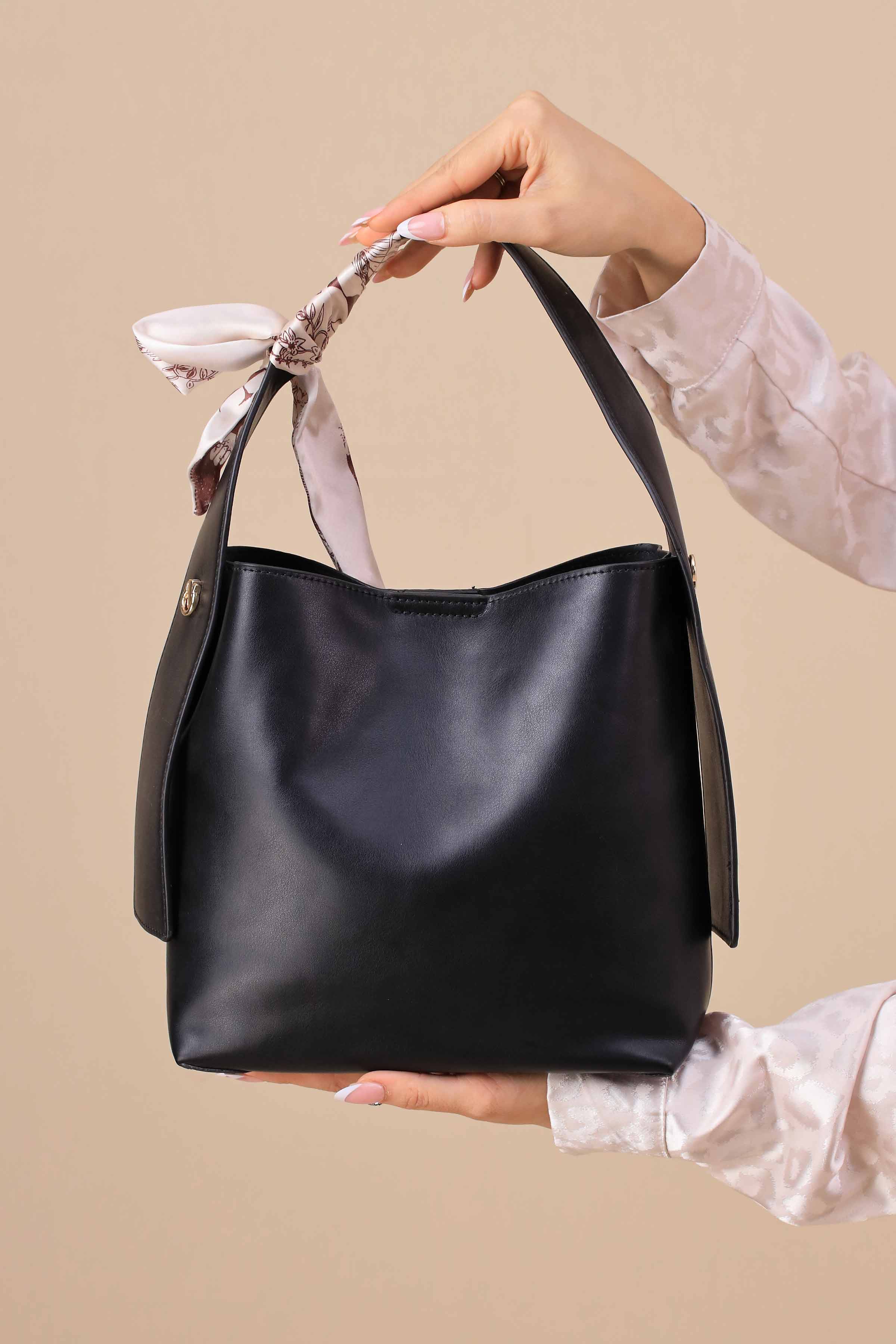 Black Shoulder Bag-443242103-for Women - Bag Winter Collection | Nishat | Shop Online