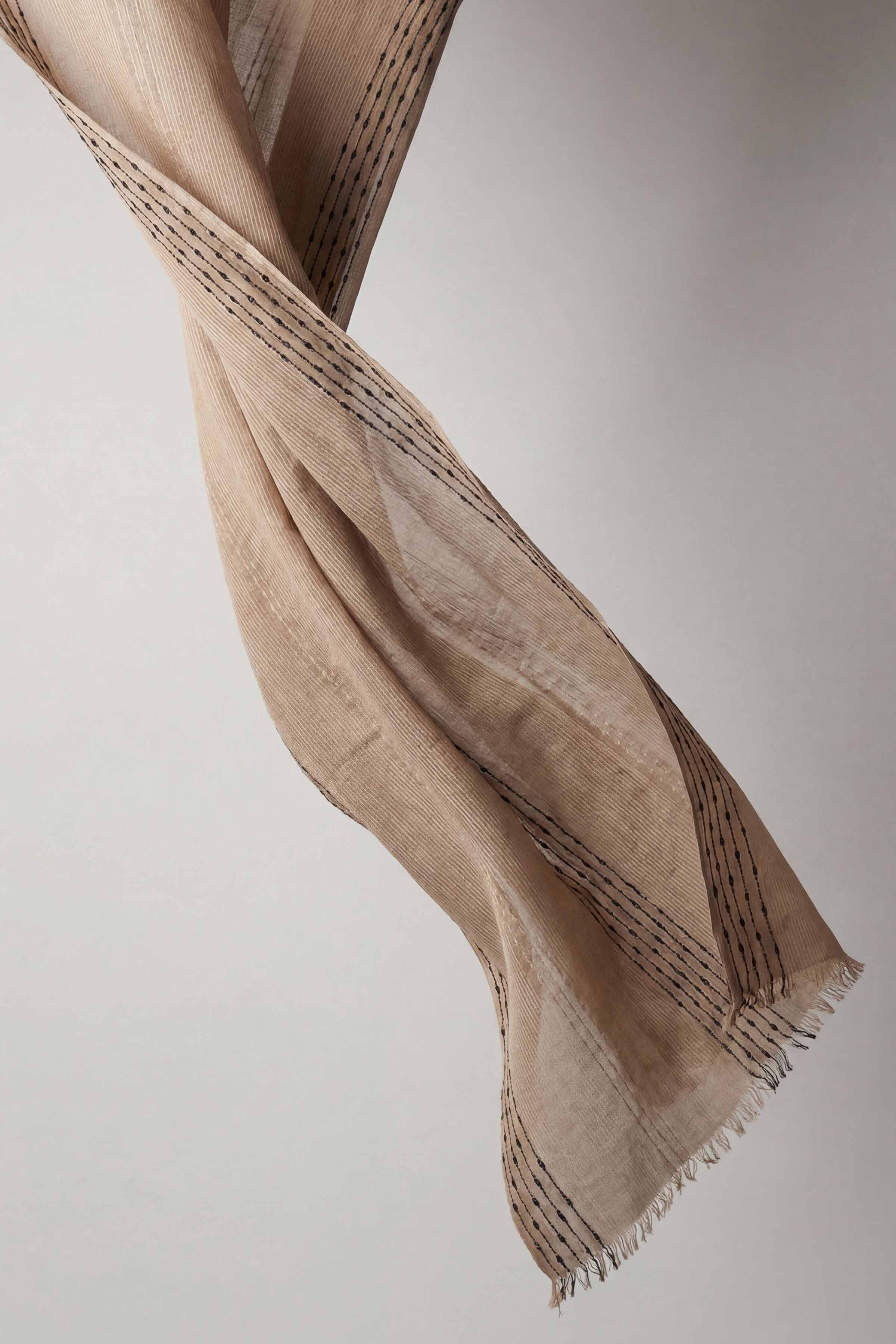 Khaki Women Scarf-443402130