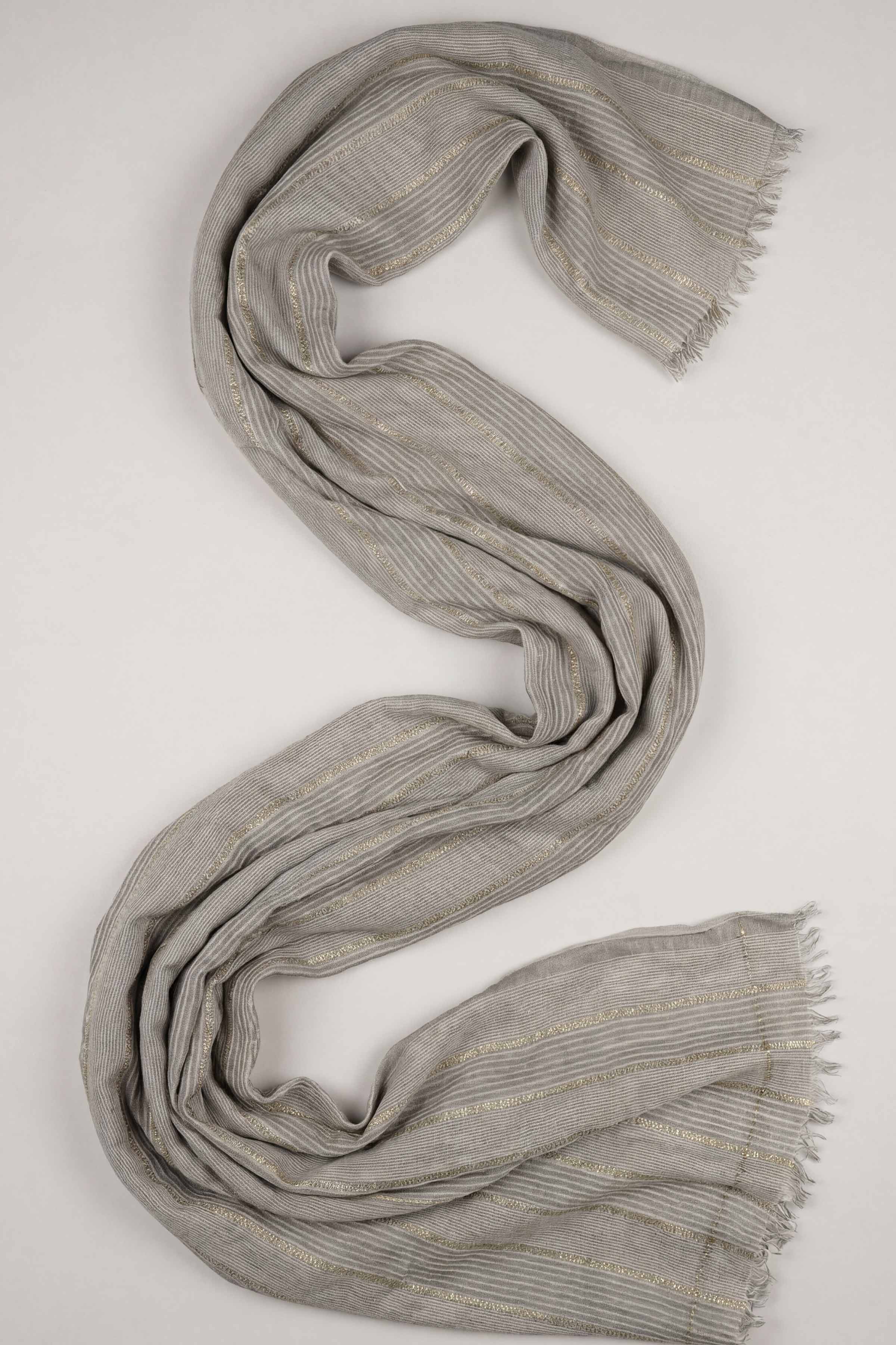Grey Women Scarf-443412111