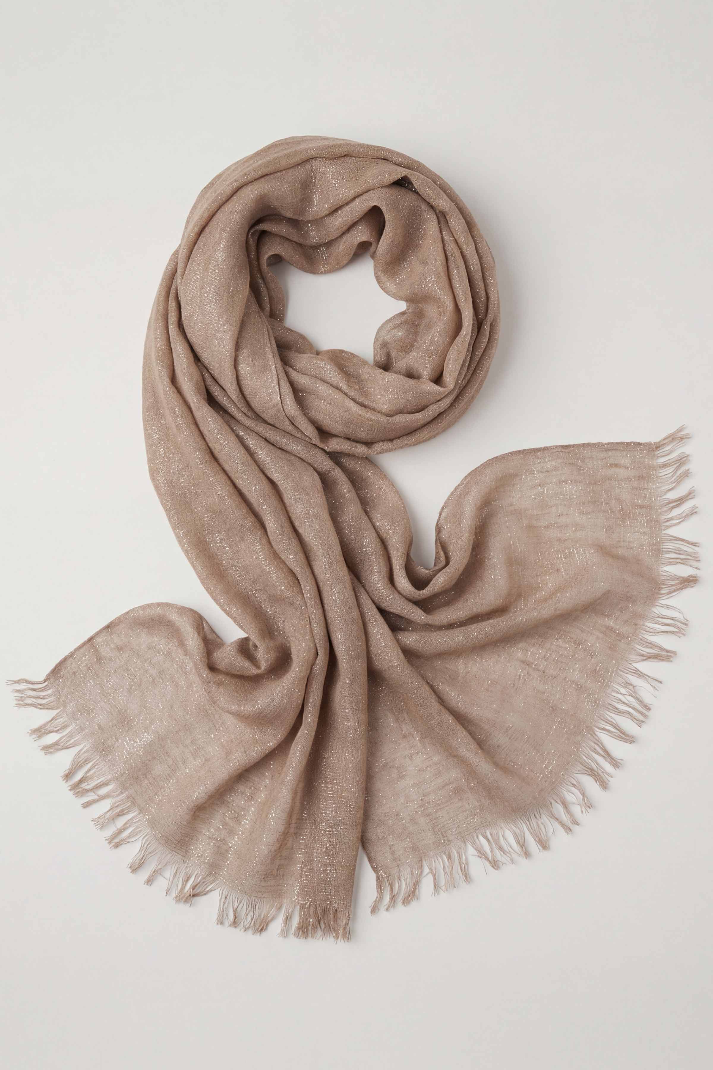 Khaki Women Scarf-443432130