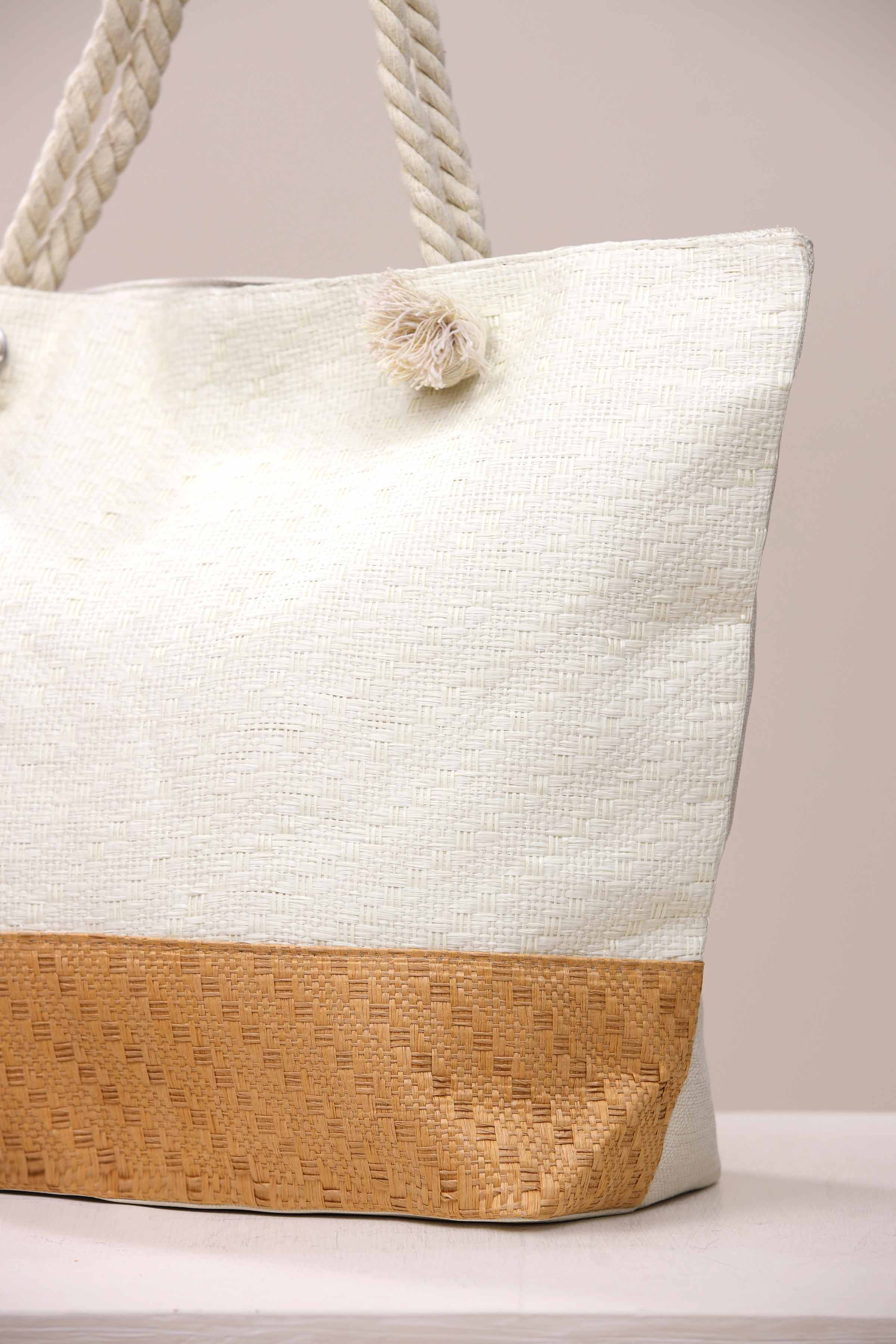 Off White Tote Bag-443462107 for Women - Bag Collection | Nishat | Shop Online