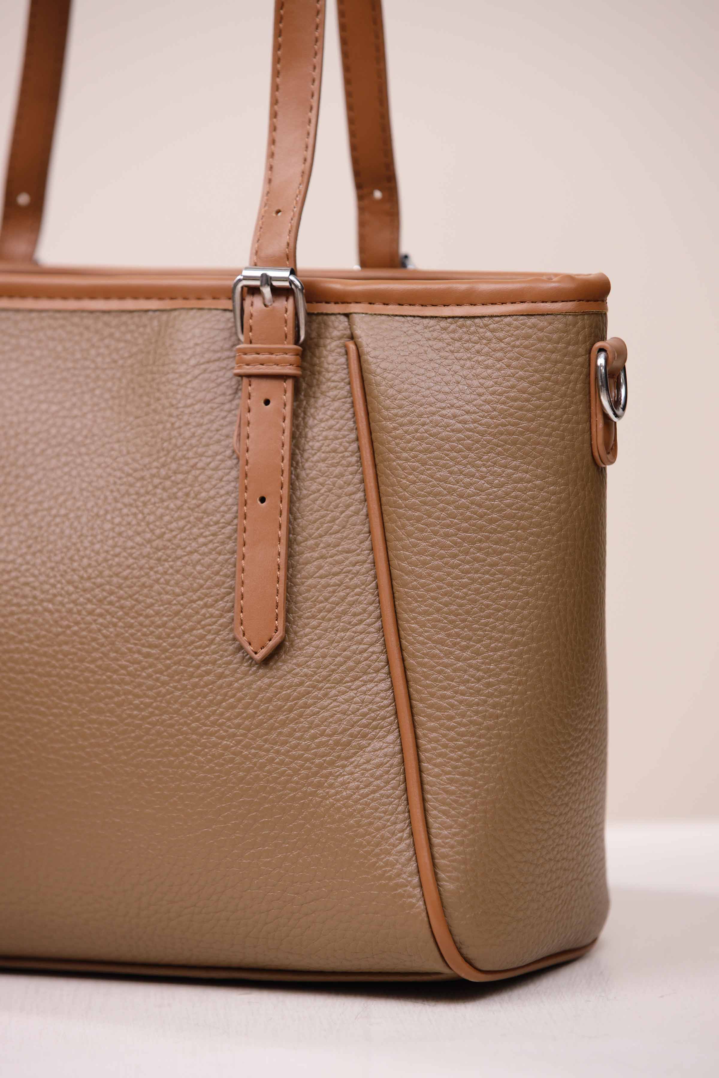 Camel Tote Bag-443532104 for Women - Bag Collection | Nishat | Shop Online