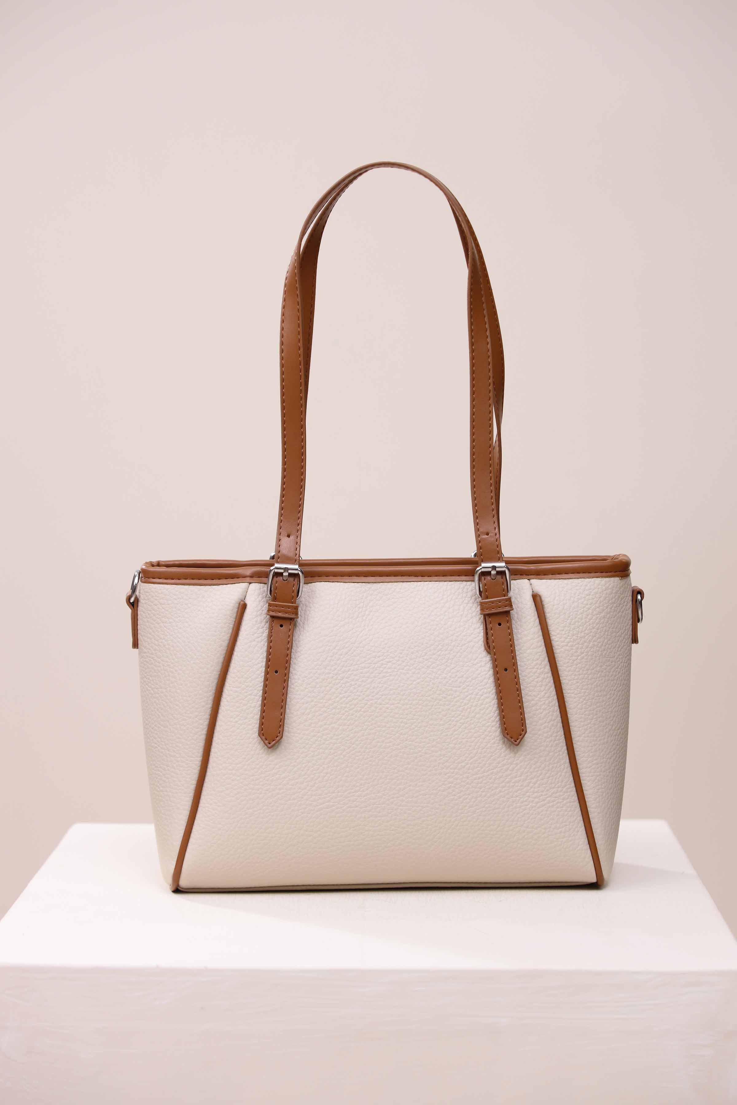 Off White Tote Bag-443532107 for Women - Bag Collection | Nishat | Shop Online