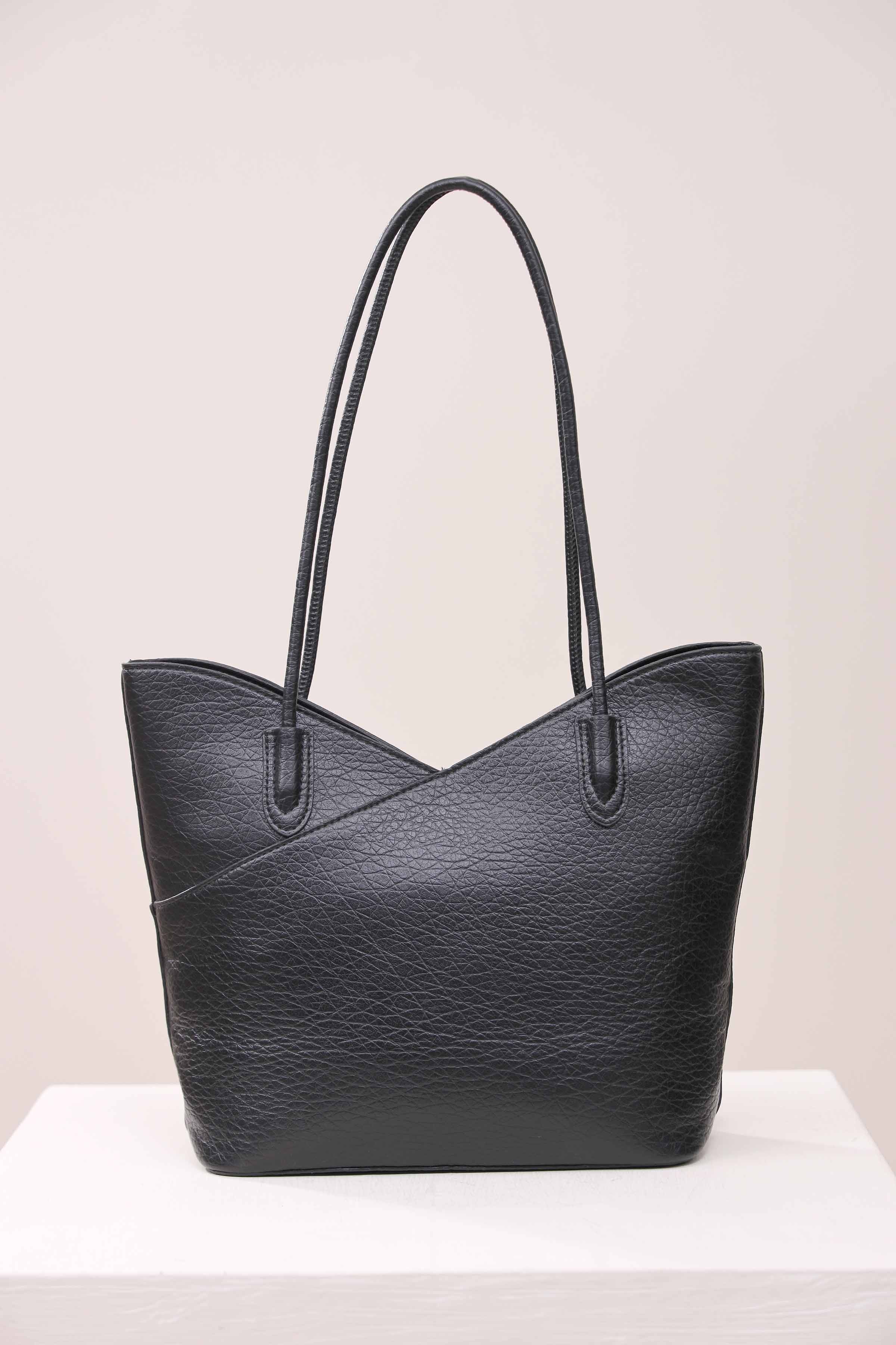 Black Tote Bag-443572103 for Women - Bag Collection | Nishat | Shop Online