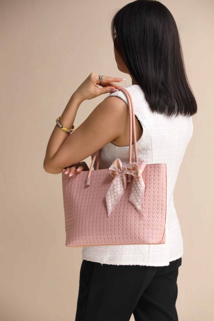 Pink Tote Bag-443582105 for Women - Bag Winter Collection | Nishat | Shop Online