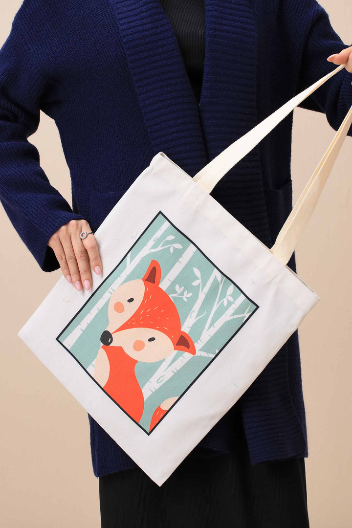 Off White Fabric Bag-443742107-for Women - Bag Winter Collection | Nishat | Shop Online