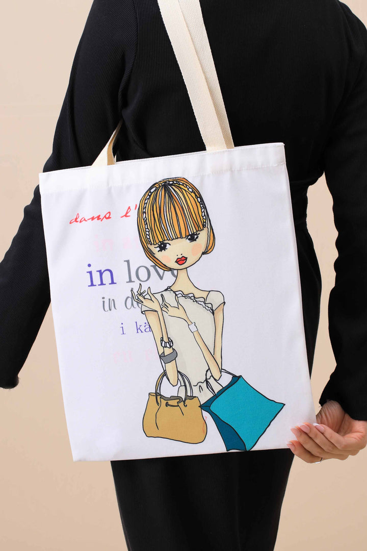 Off White Fabric Bag-443752107-for Women - Bag Winter Collection | Nishat | Shop Online