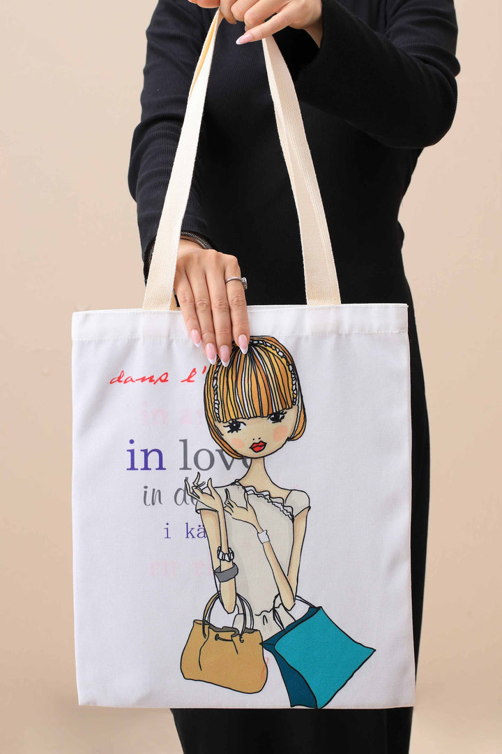 Off White Fabric Bag-443752107-for Women - Bag Winter Collection | Nishat | Shop Online