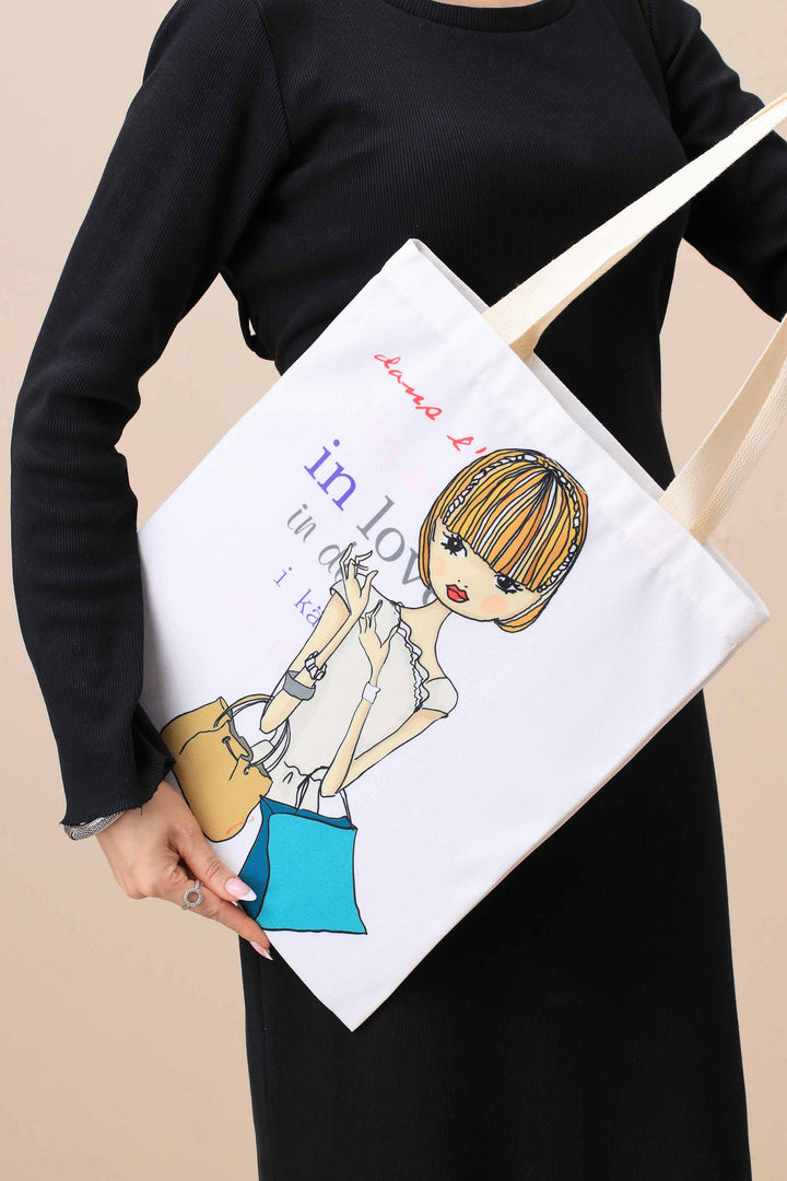 Off White Fabric Bag-443752107-for Women - Bag Winter Collection | Nishat | Shop Online