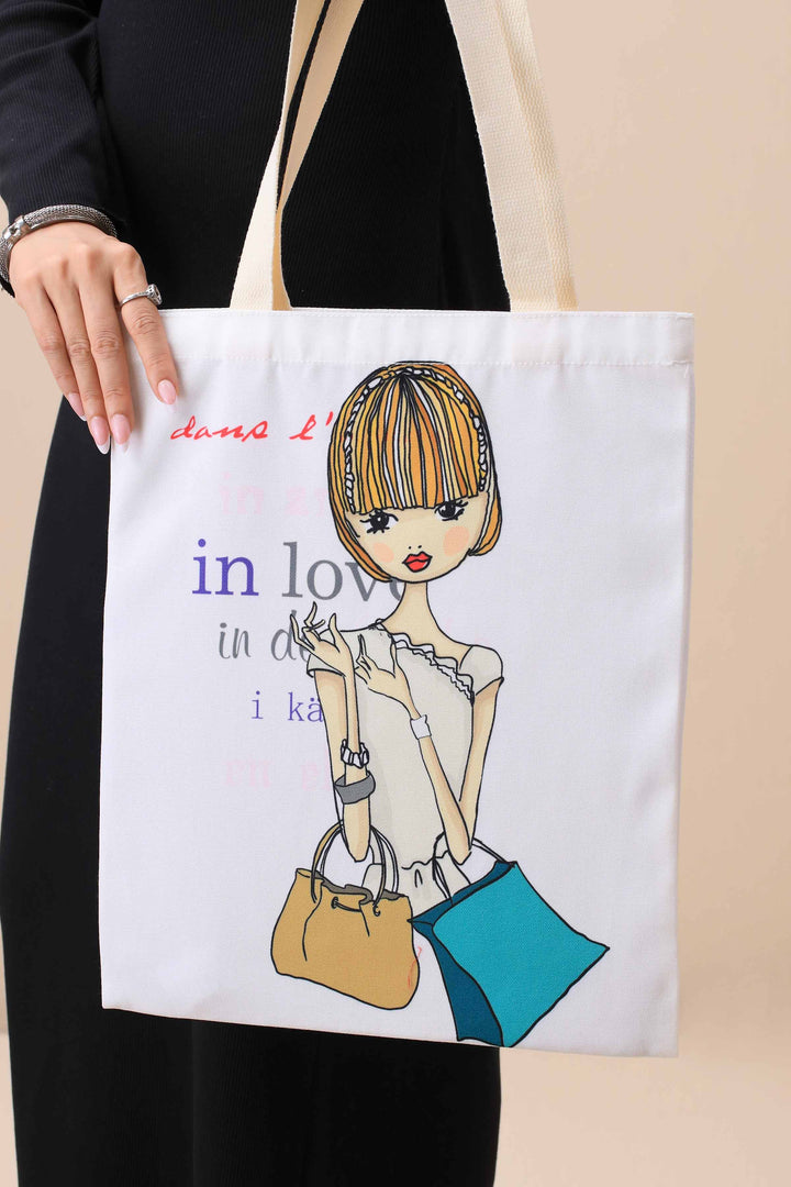 Off White Fabric Bag-443752107-for Women - Bag Winter Collection | Nishat | Shop Online