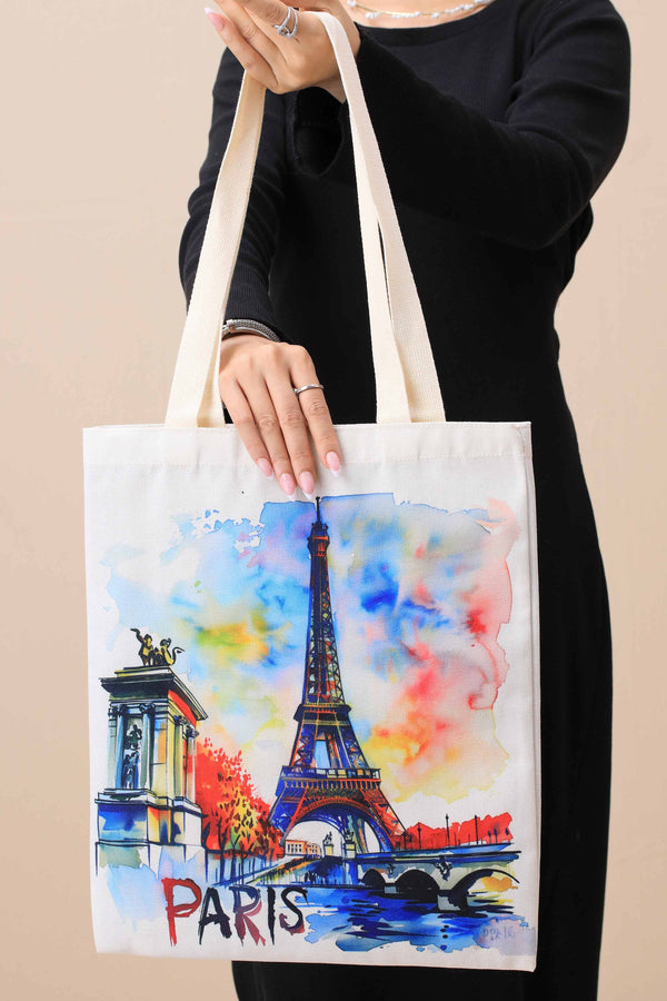 Off White Fabric Bag-443802107-for Women - Bag Winter Collection | Nishat | Shop Online