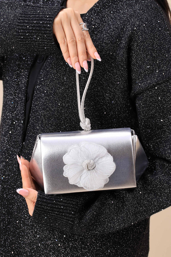 Silver Clutch-444092120-for Women - Bag Winter Collection | Nishat | Shop Online