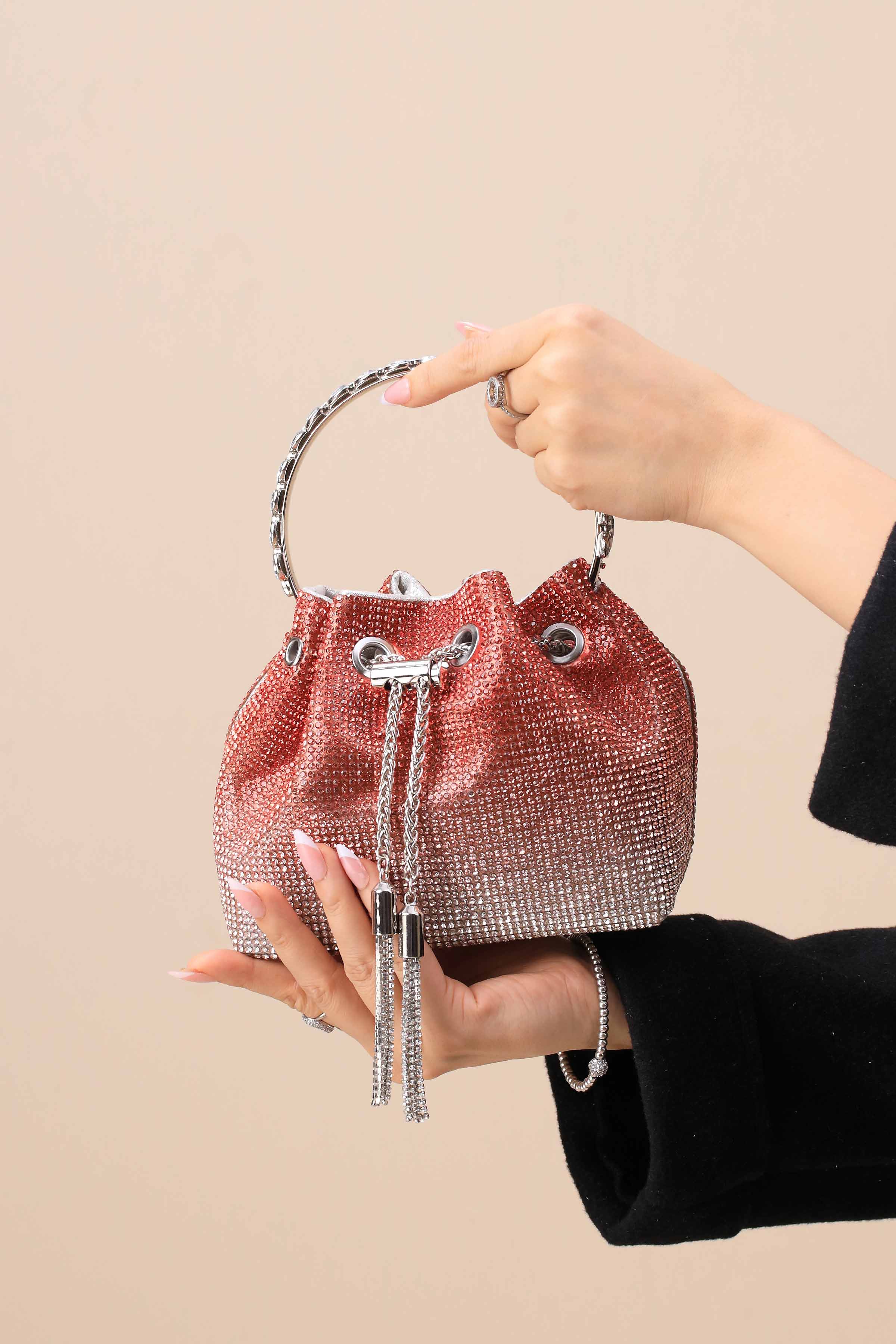 Gradient Red Clutch-444102101-for Women - Bag Winter Collection | Nishat | Shop Online