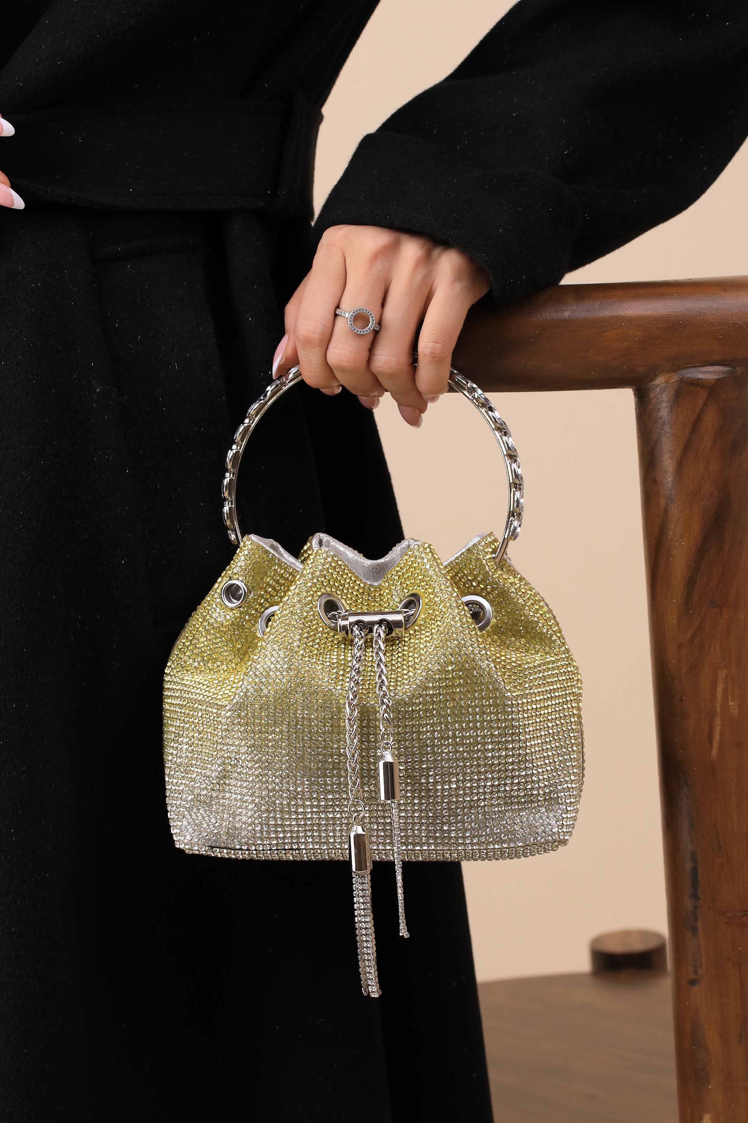 Gradient Gold Clutch-444102119-for Women - Bag Winter Collection | Nishat | Shop Online