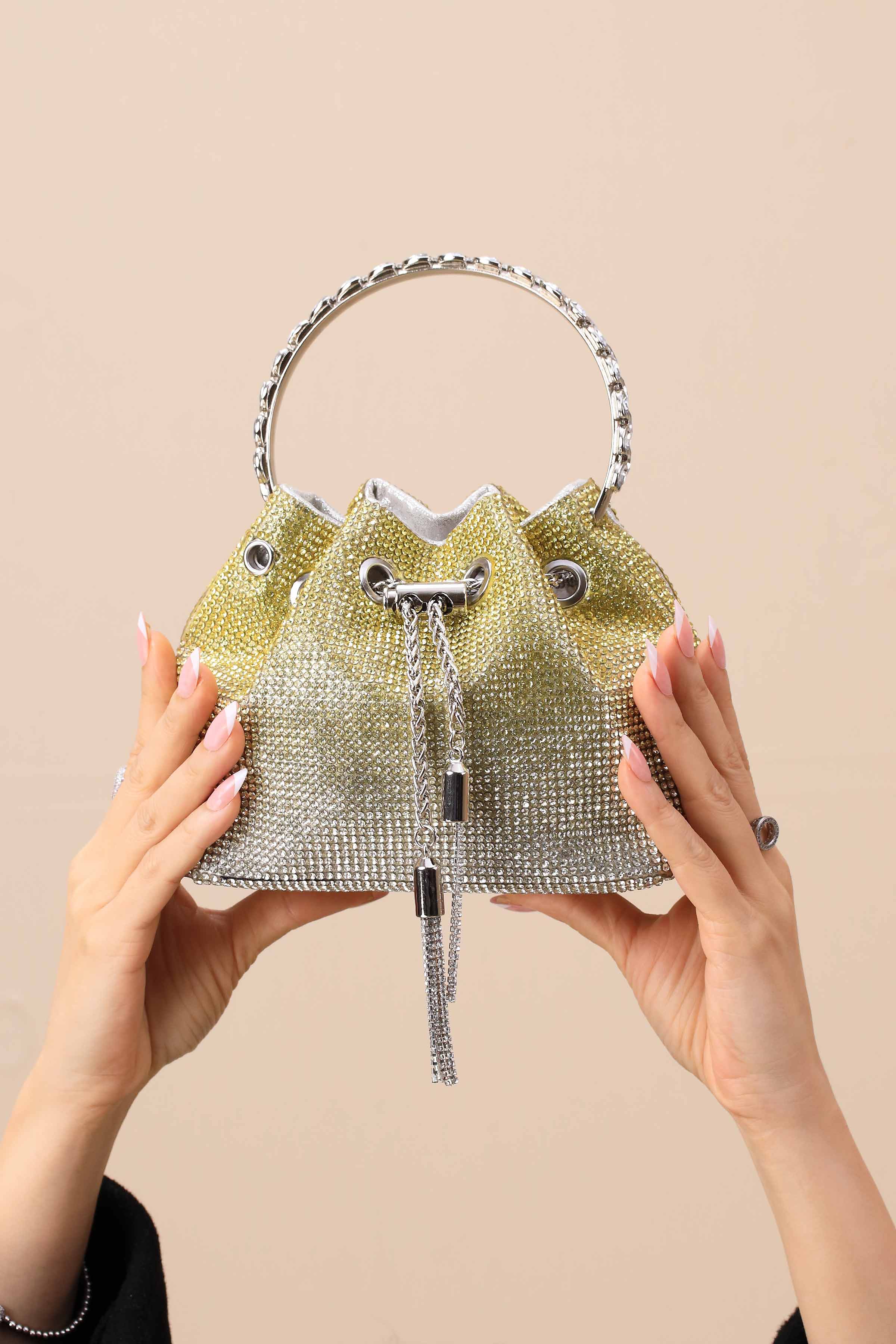 Gradient Gold Clutch-444102119-for Women - Bag Winter Collection | Nishat | Shop Online