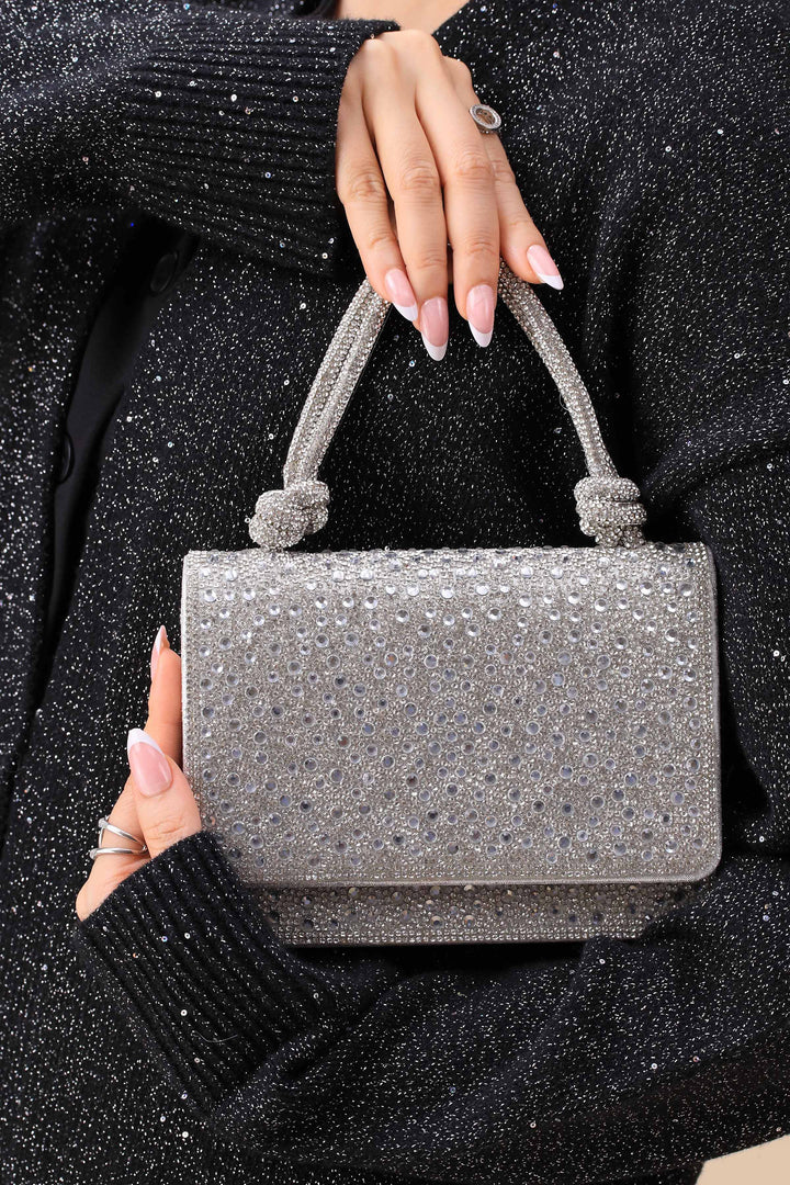 Silver Clutch-444112120-for Women - Bag Winter Collection | Nishat | Shop Online