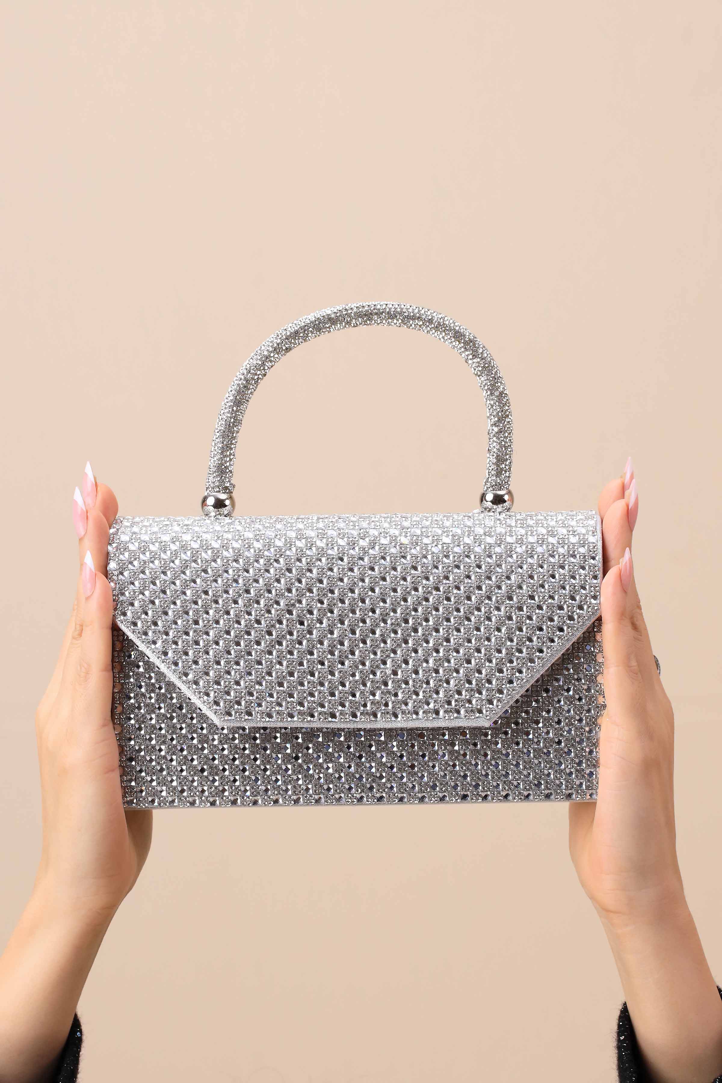 Silver Clutch-444122120-for Women - Bag Winter Collection | Nishat | Shop Online