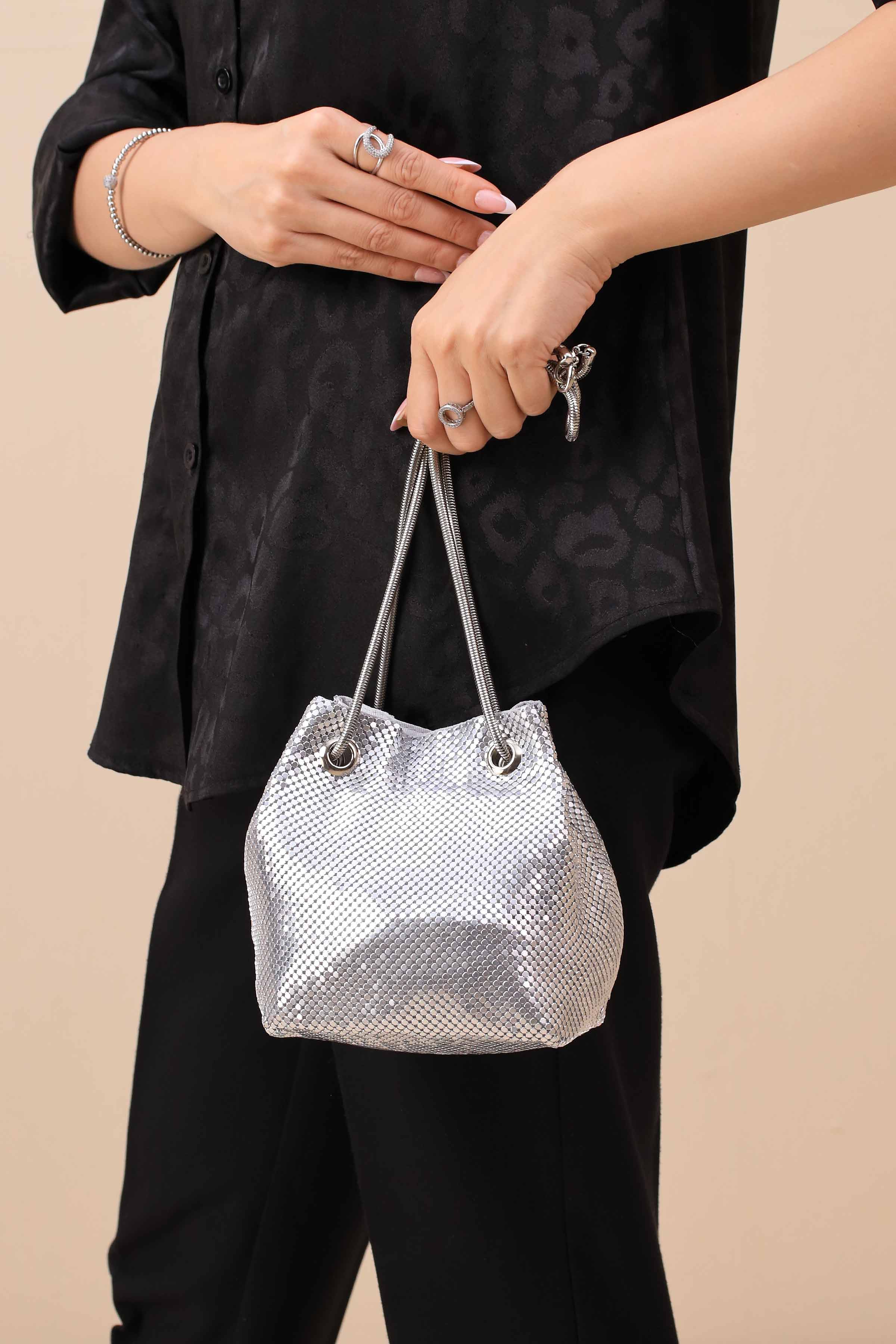 Silver Clutch-444152120-for Women - Bag Winter Collection | Nishat | Shop Online