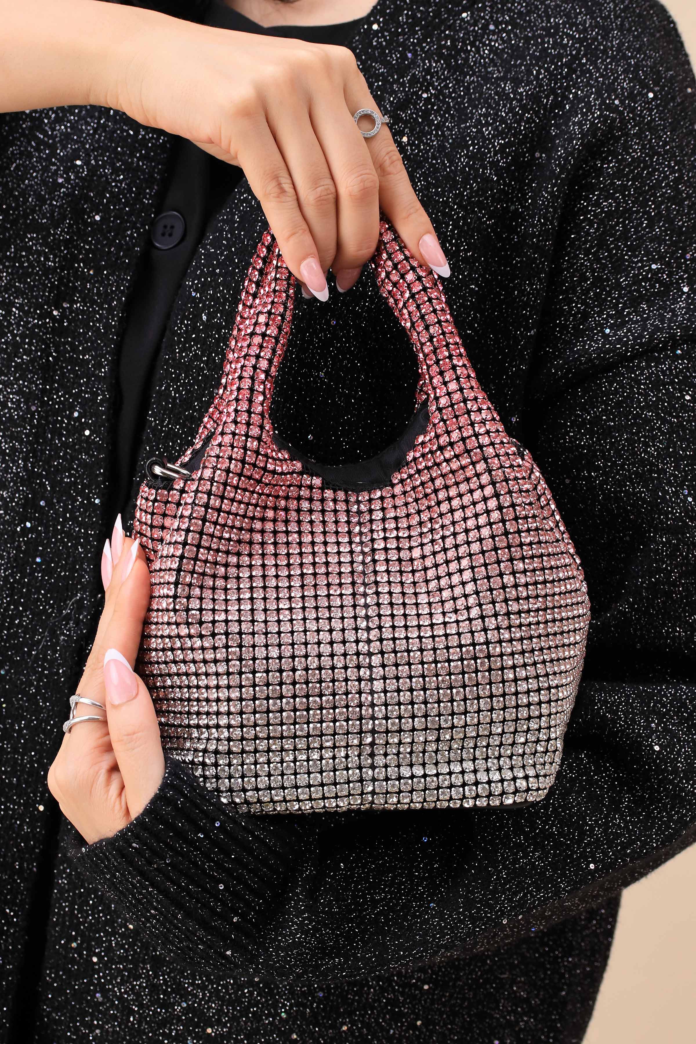 Gradient Pink Clutch-444192105-for Women - Bag Winter Collection | Nishat | Shop Online