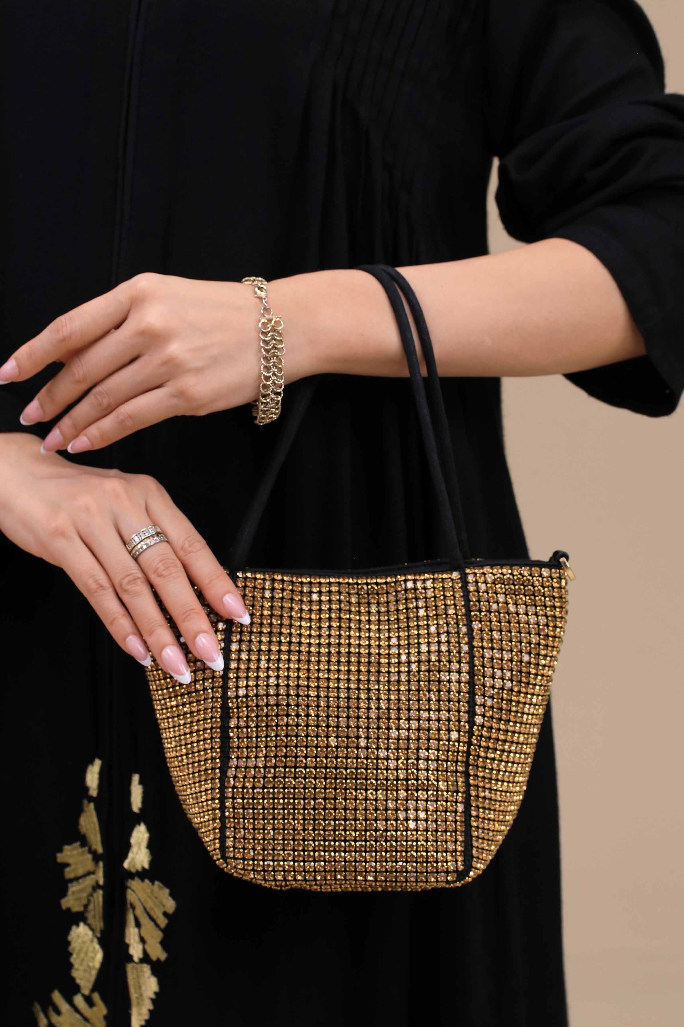 Gold Clutch-444232119-for Women - Bag Winter Collection | Nishat | Shop Online
