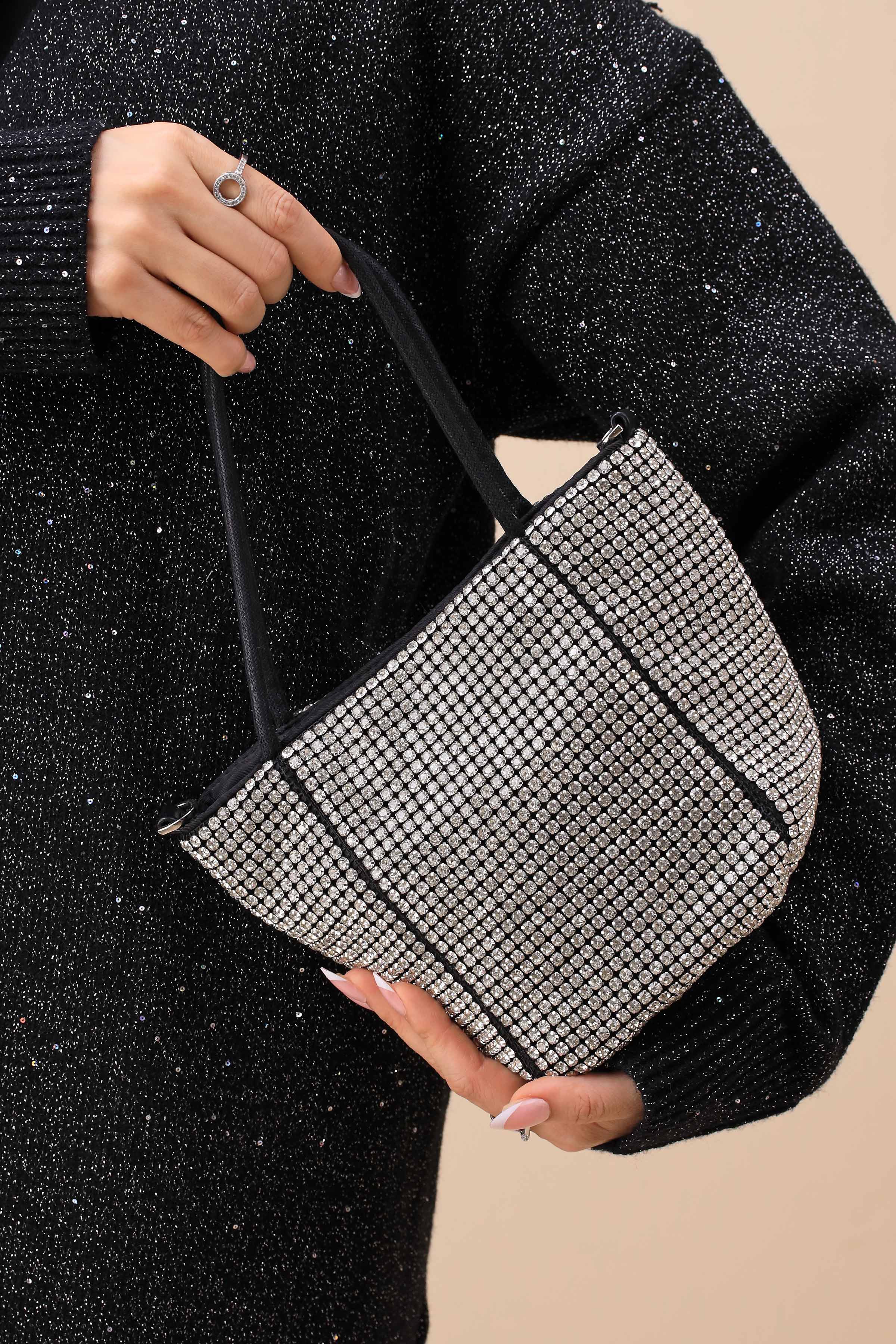 Silver Clutch-444232120-for Women - Bag Winter Collection | Nishat | Shop Online