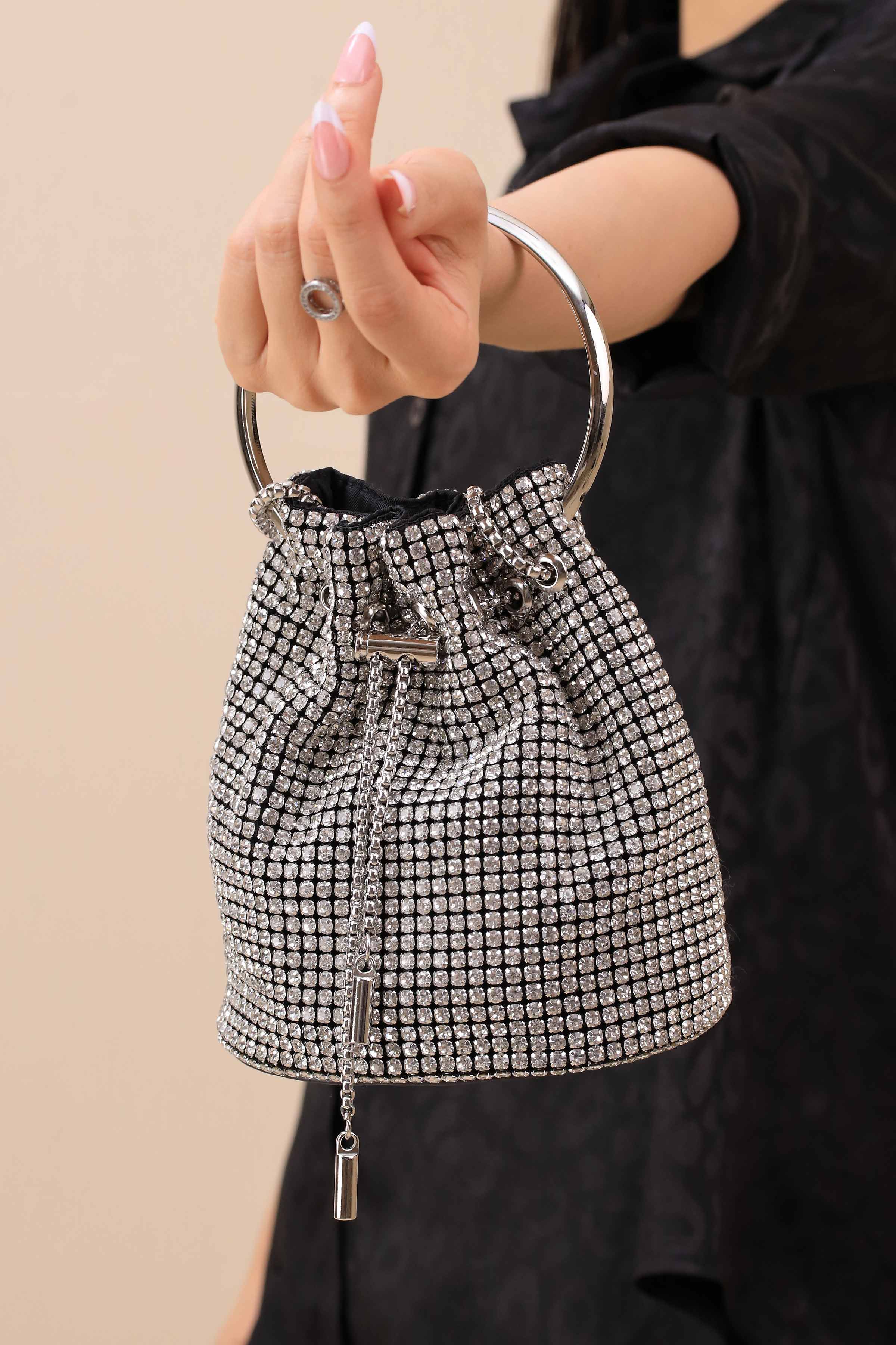 Silver Clutch-444242120-for Women - Bag Winter Collection | Nishat | Shop Online