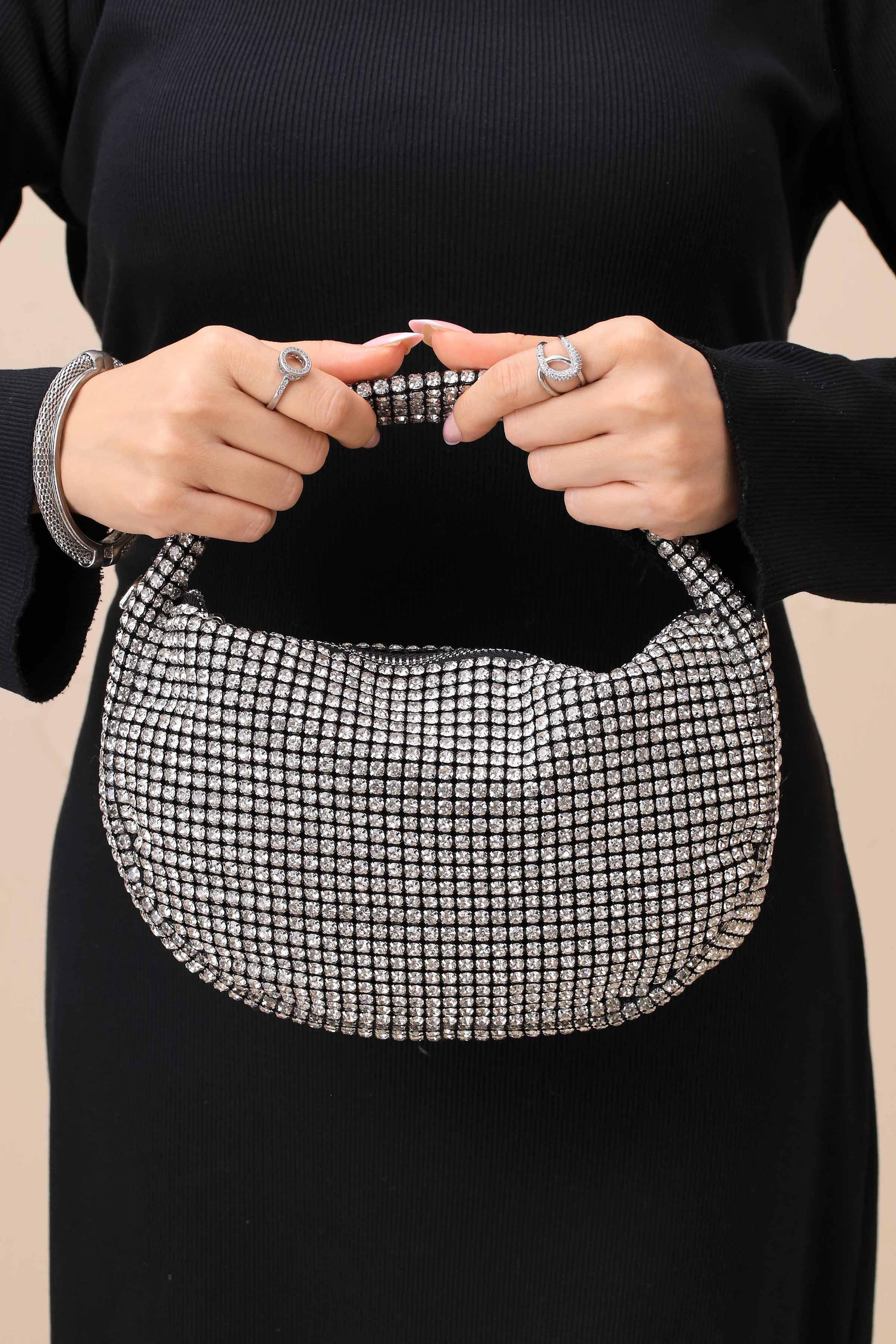 Silver Clutch-444262120-for Women - Bag Winter Collection | Nishat | Shop Online