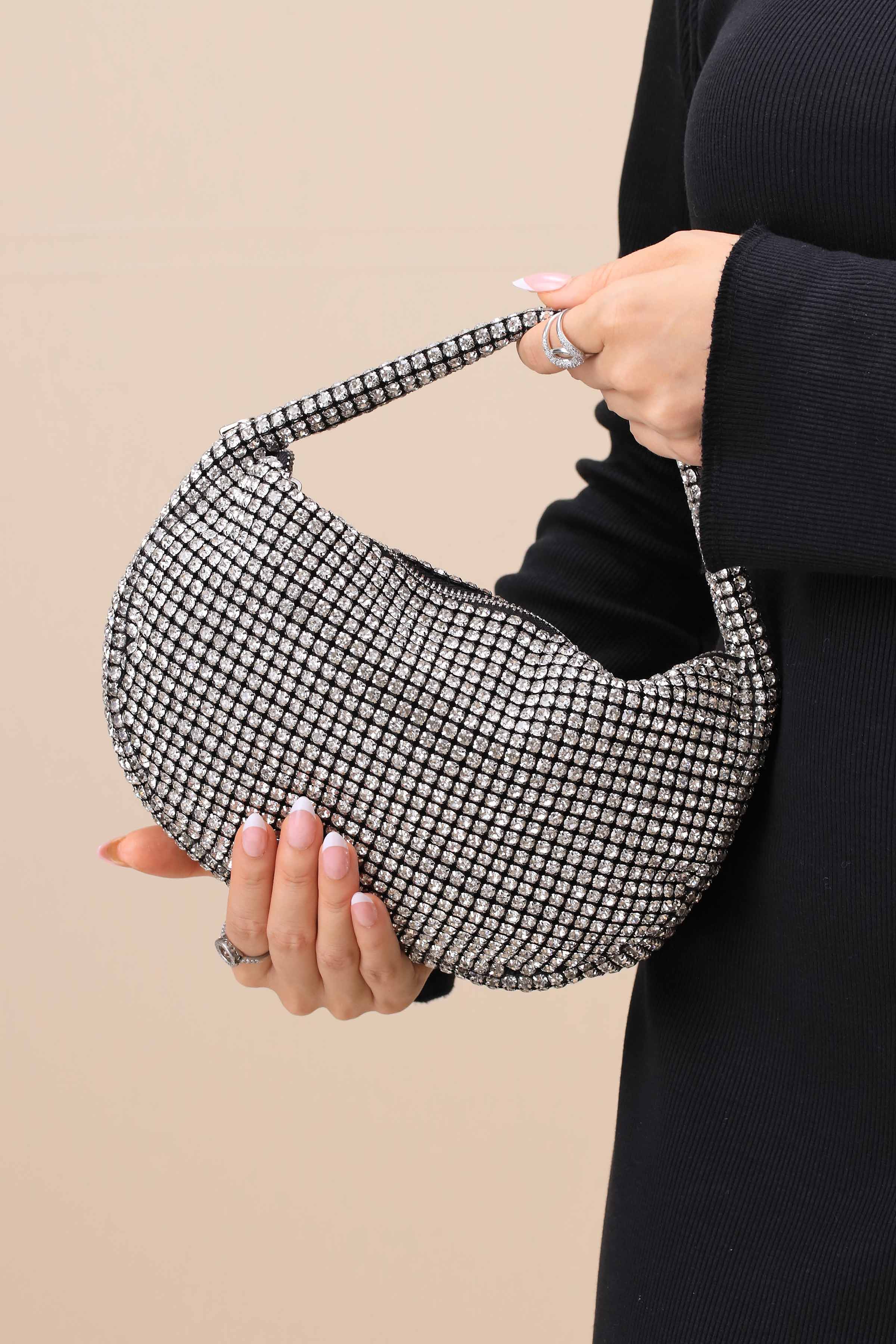 Silver Clutch-444262120-for Women - Bag Winter Collection | Nishat | Shop Online