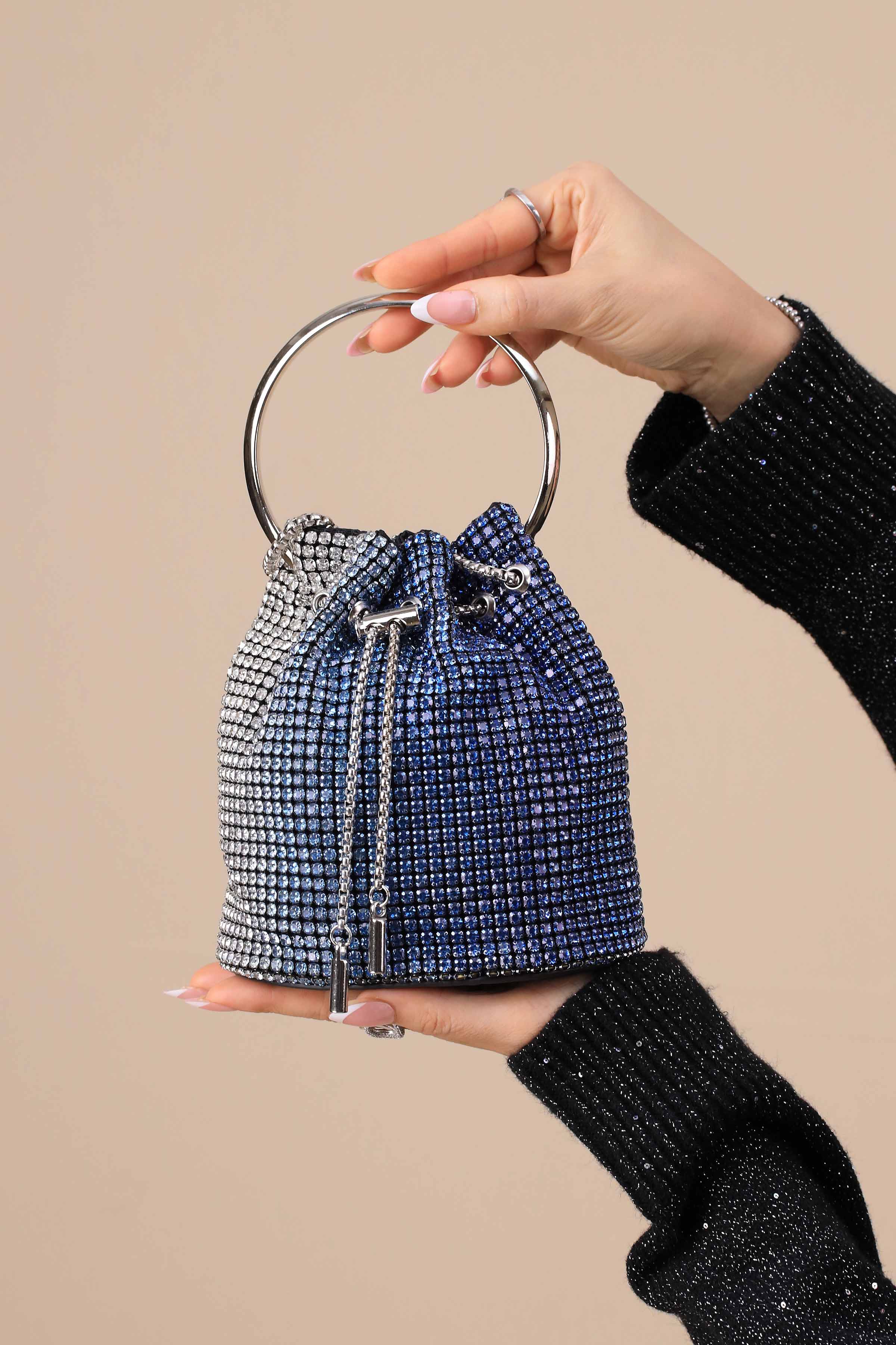 Gradient Blue Clutch-444272108-for Women - Bag Winter Collection | Nishat | Shop Online