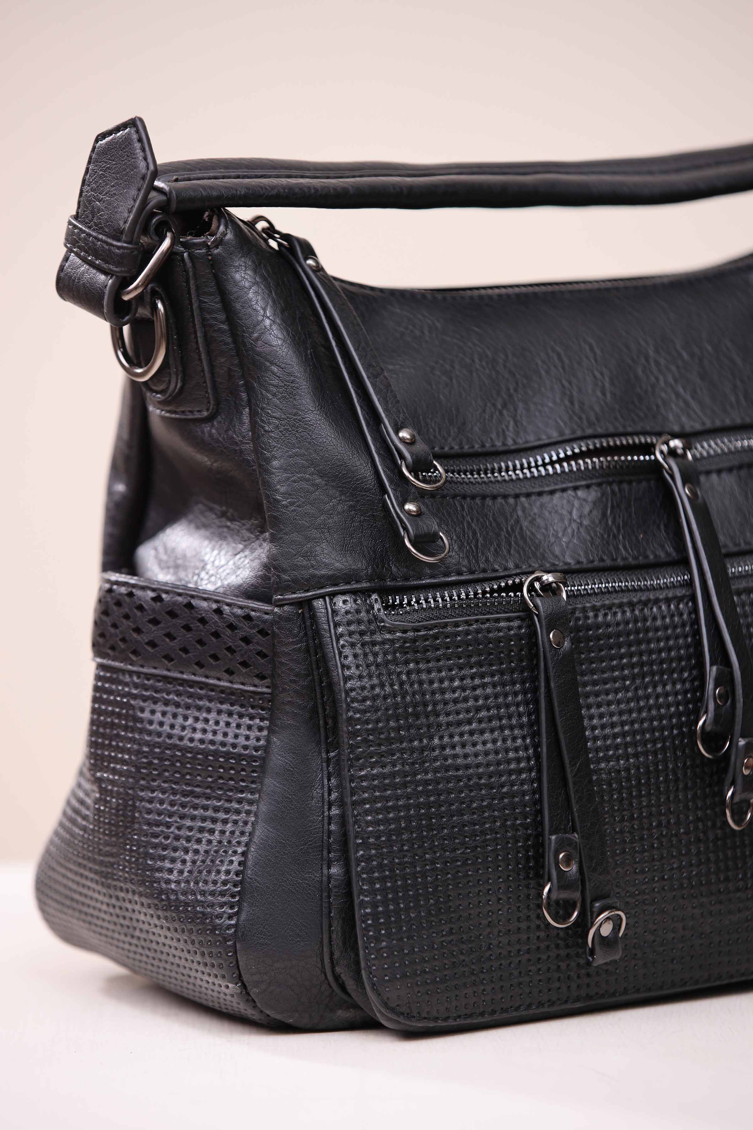 Black Hand Bag-444342103 for Women - Bag Collection | Nishat | Shop Online