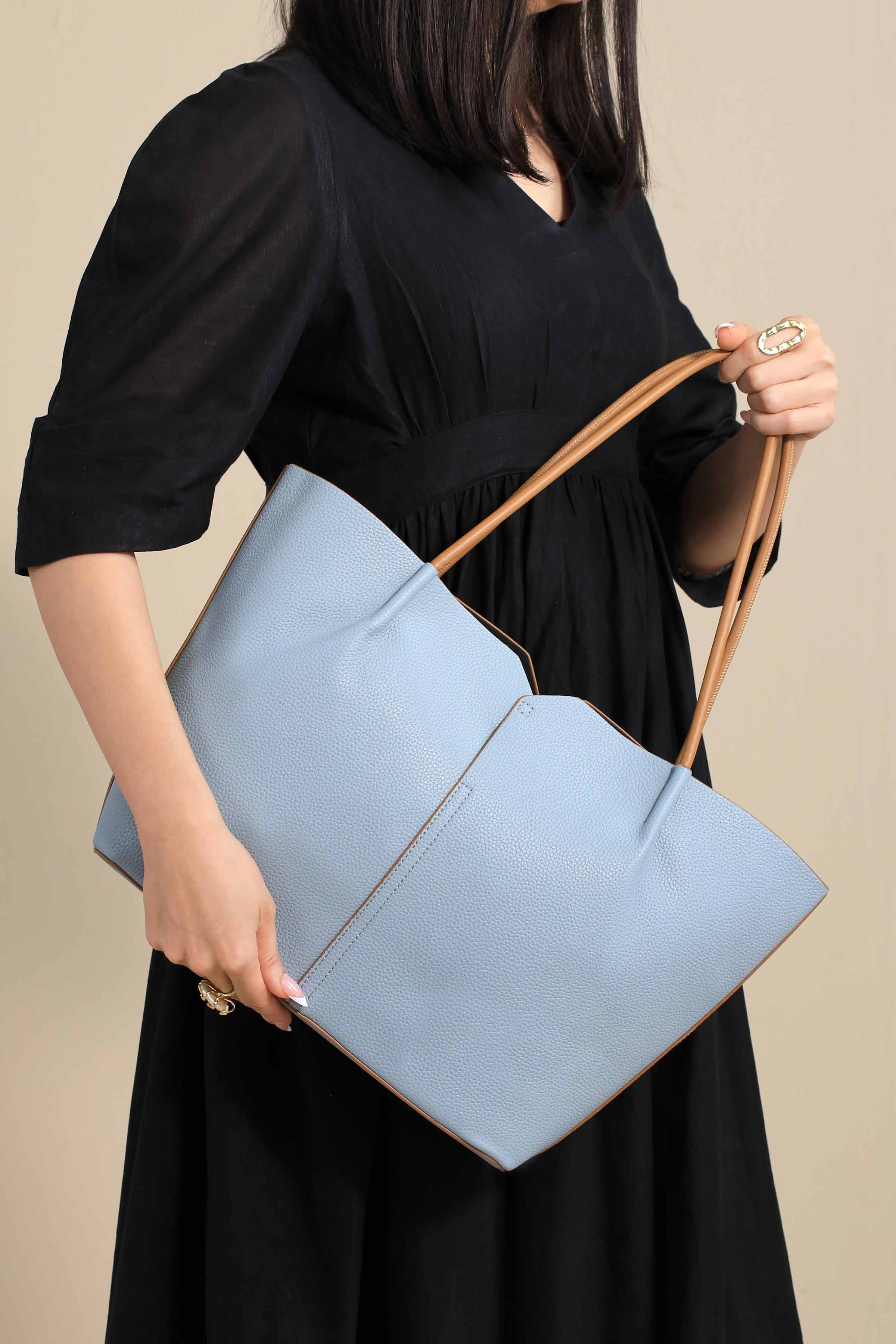 Grey Shoulder Bag-444362111 for Women - Bag Winter Collection | Nishat | Shop Online