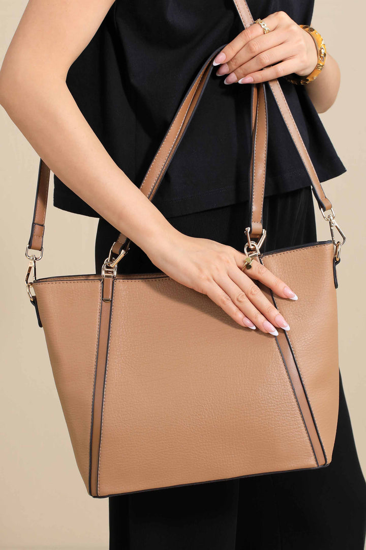 Brown Shoulder Bag-444382113 for Women - Bag Winter Collection | Nishat | Shop Online