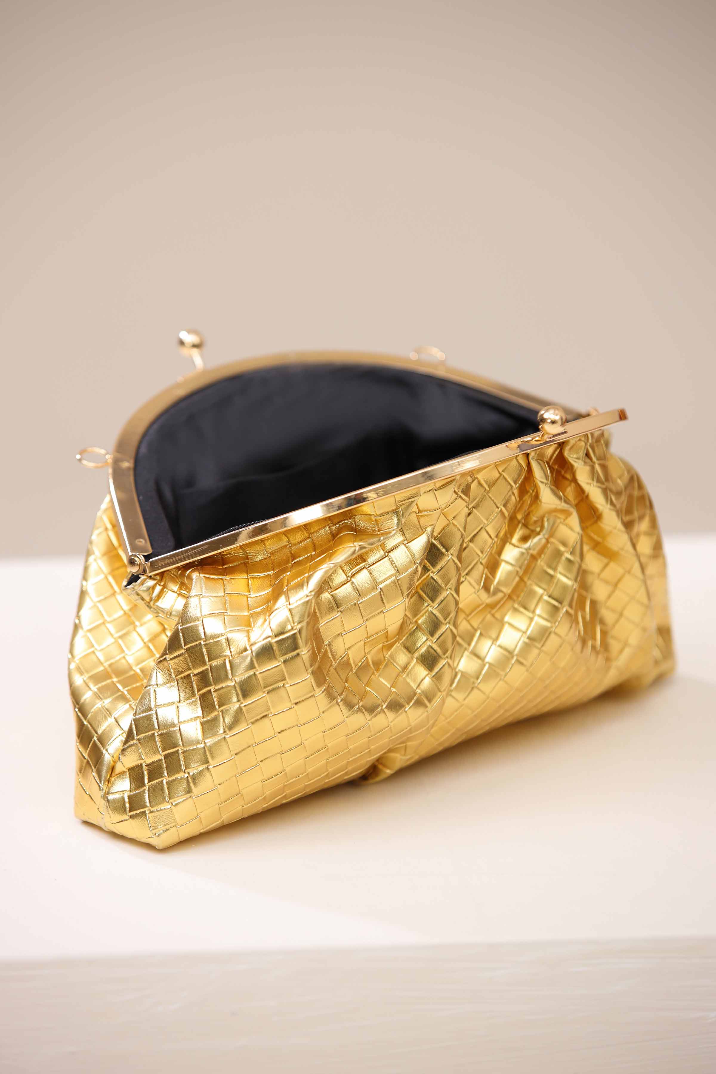 Gold Clutch-444412119 for Women - Bag Collection | Nishat | Shop Online
