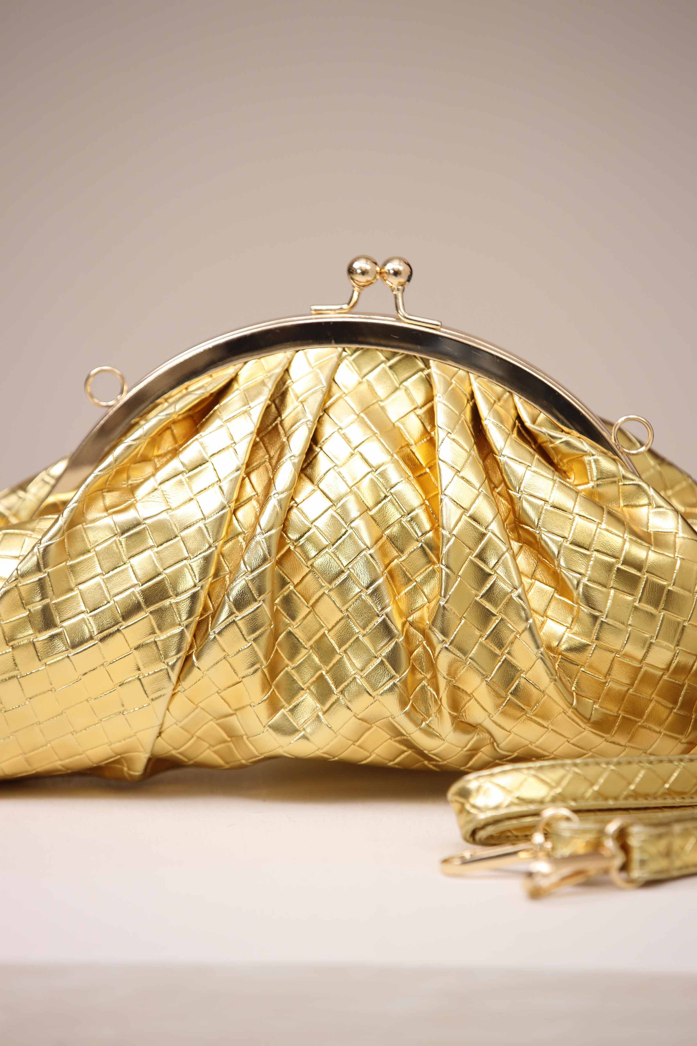 Gold Clutch-444412119 for Women - Bag Collection | Nishat | Shop Online