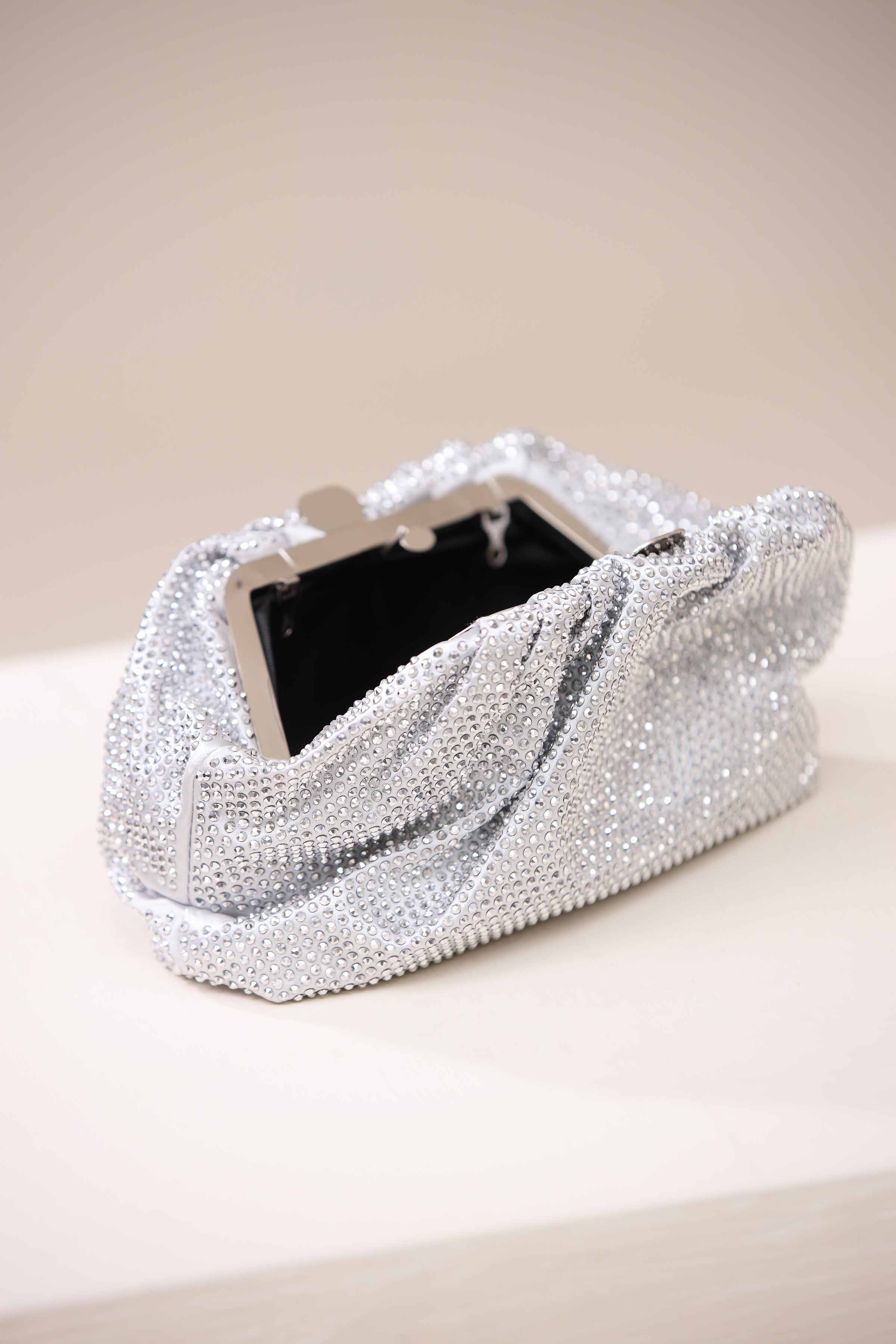 Silver Clutch-444452120 for Women - Bag Collection | Nishat | Shop Online