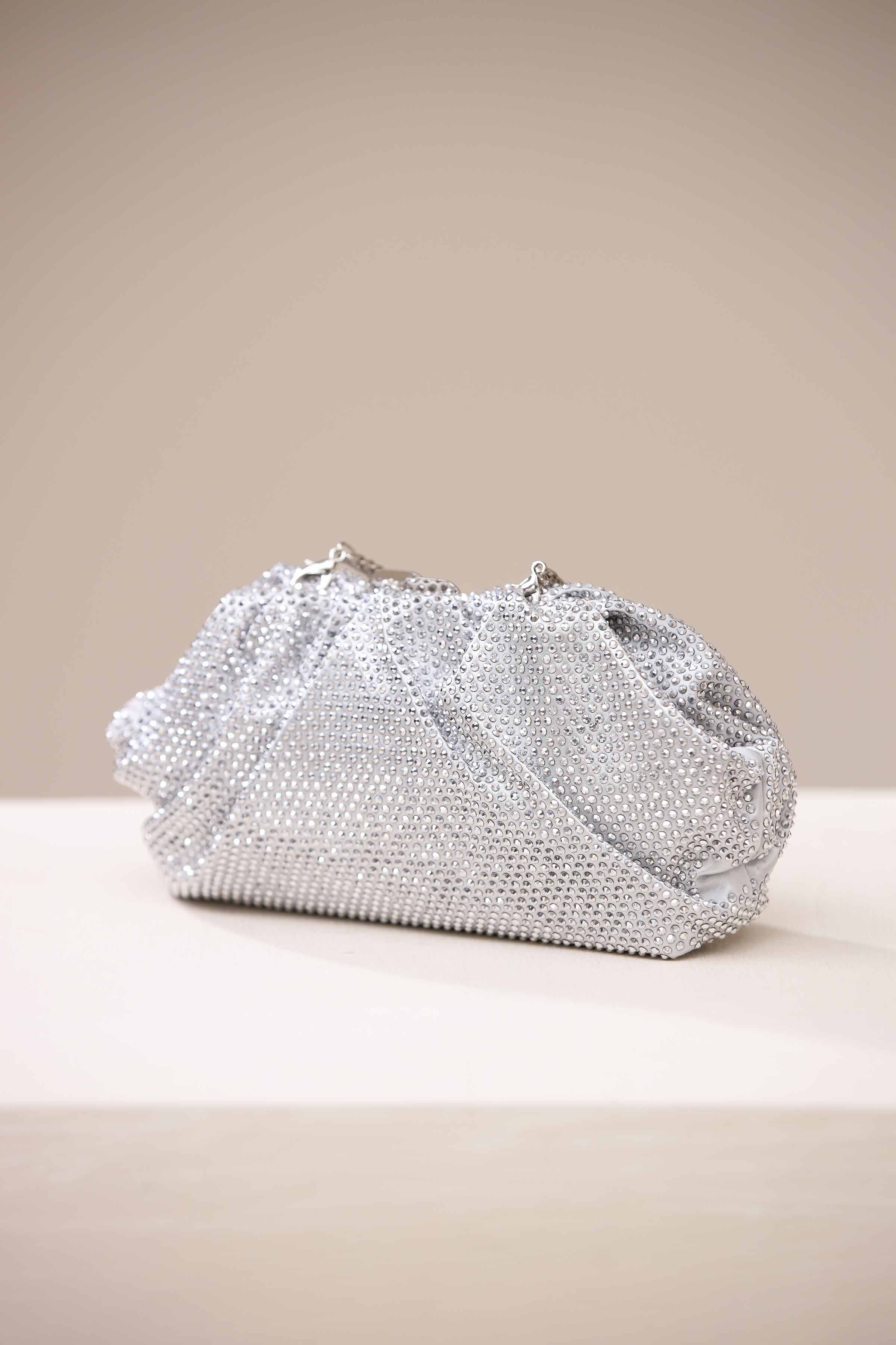 Silver Clutch-444452120 for Women - Bag Collection | Nishat | Shop Online