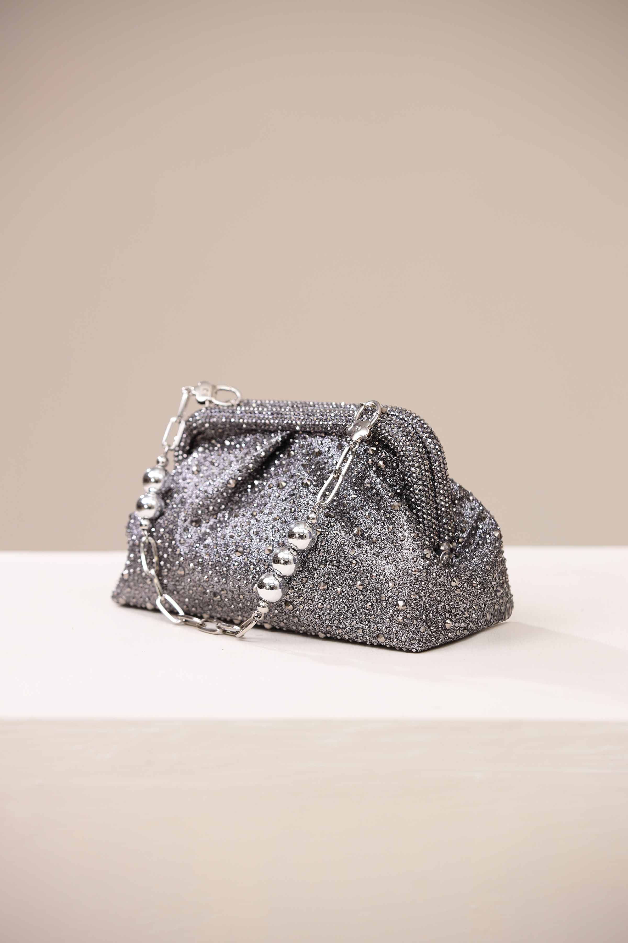Grey Clutch-444472111 for Women - Bag Collection | Nishat | Shop Online