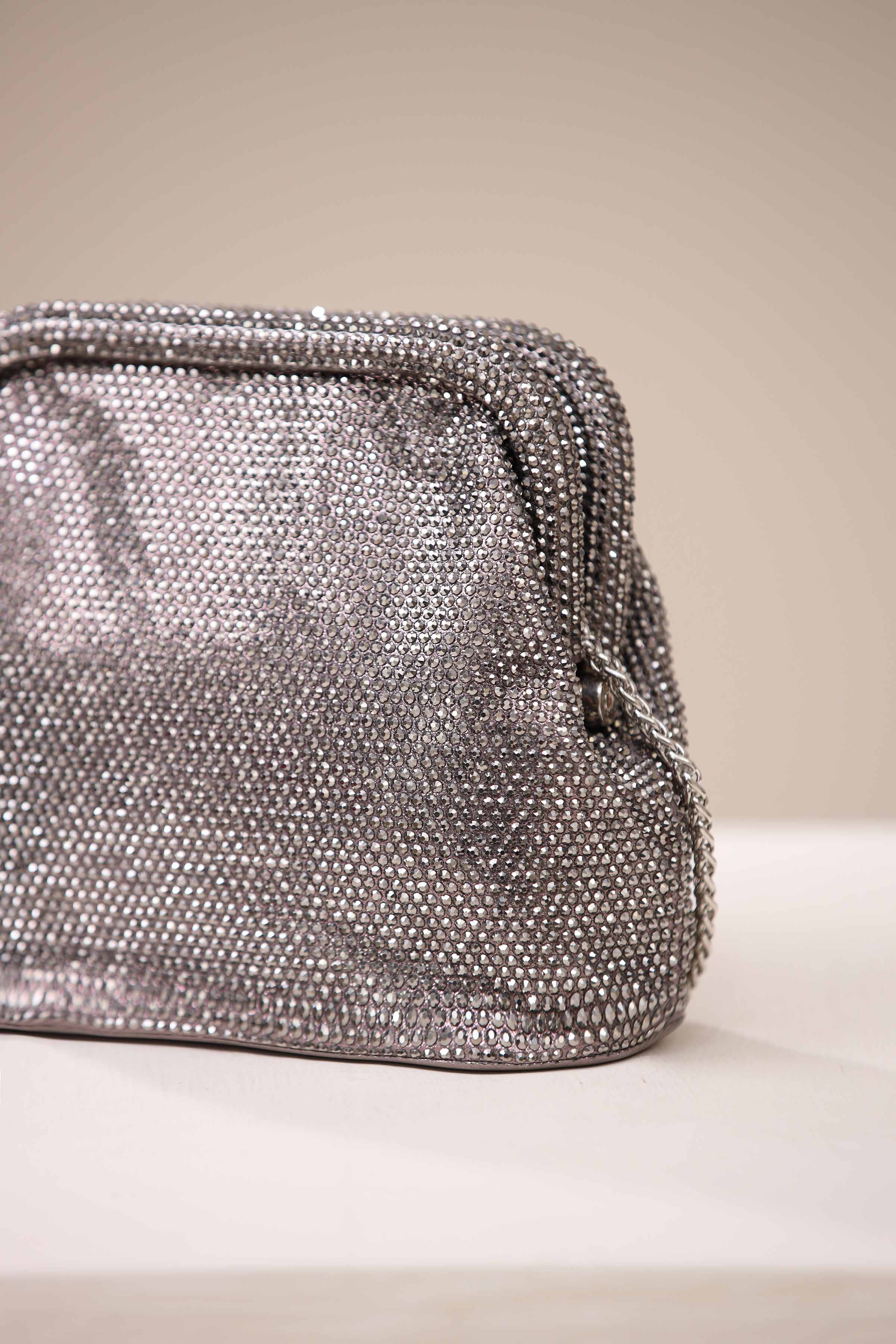 Grey Clutch-444502111 for Women - Bag Collection | Nishat | Shop Online
