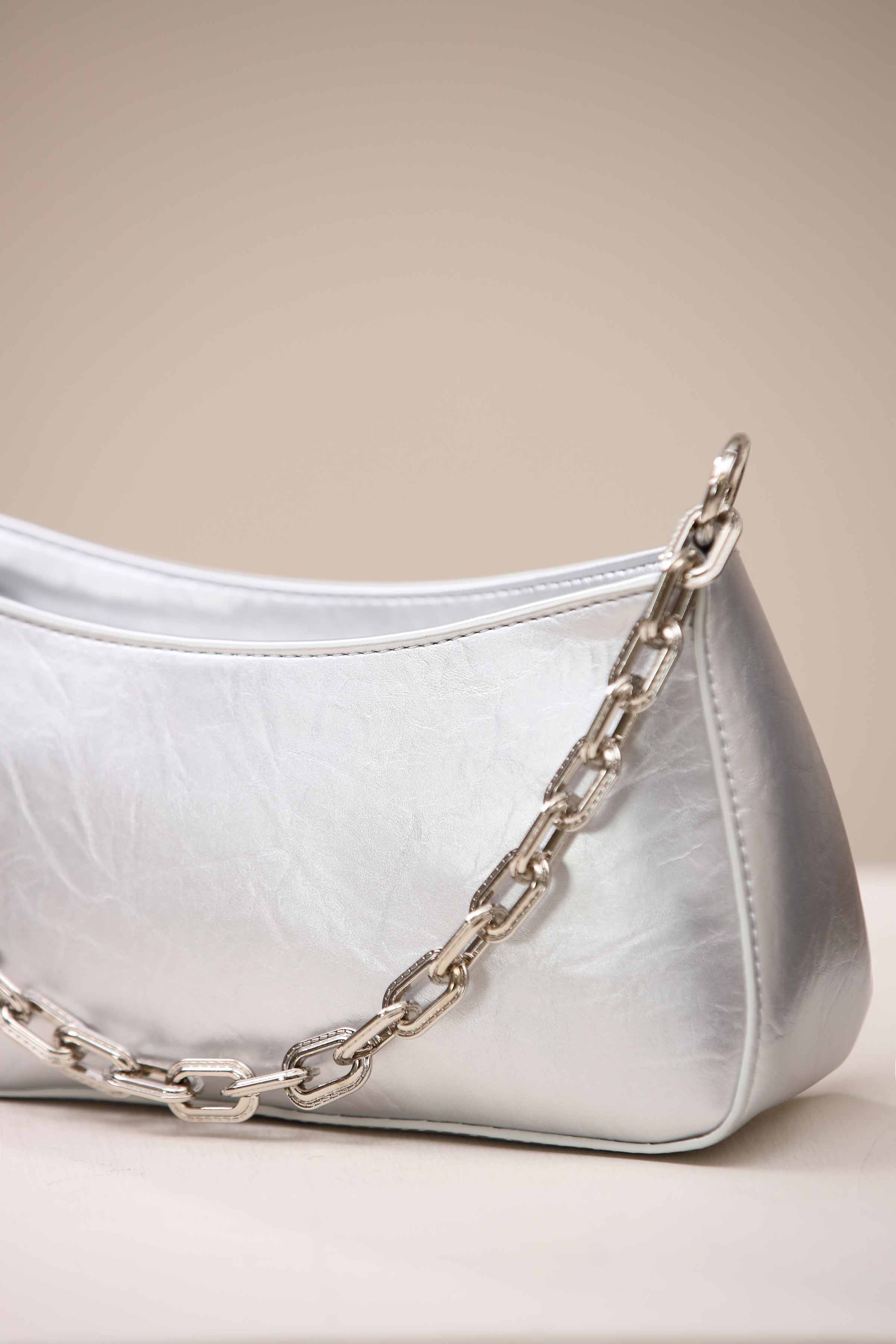 Silver Evening Bag-444542120 for Women - Bag Collection | Nishat | Shop Online